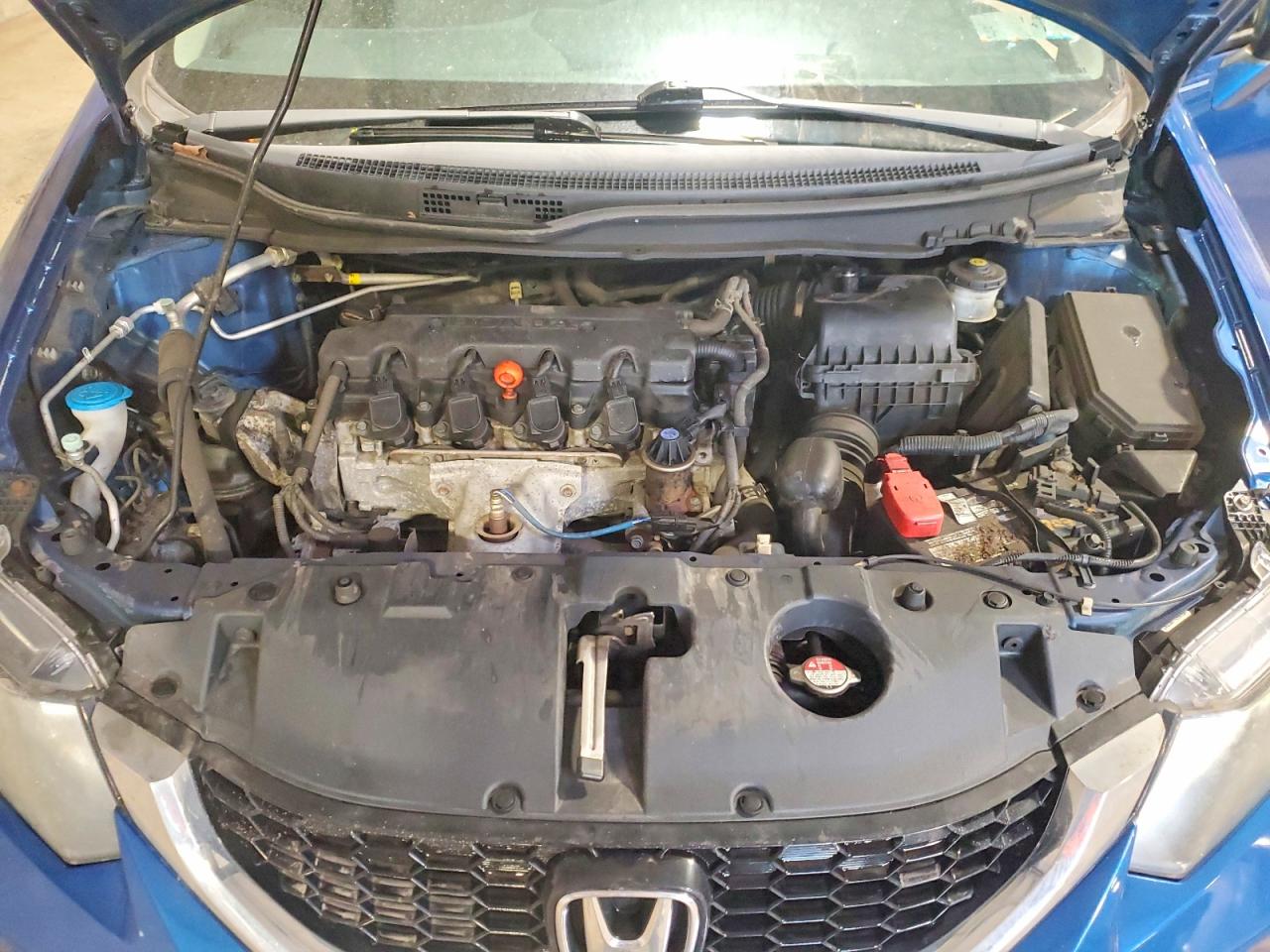 2013 Honda Civic Ex Синий vin: 19XFB2F81DE233217