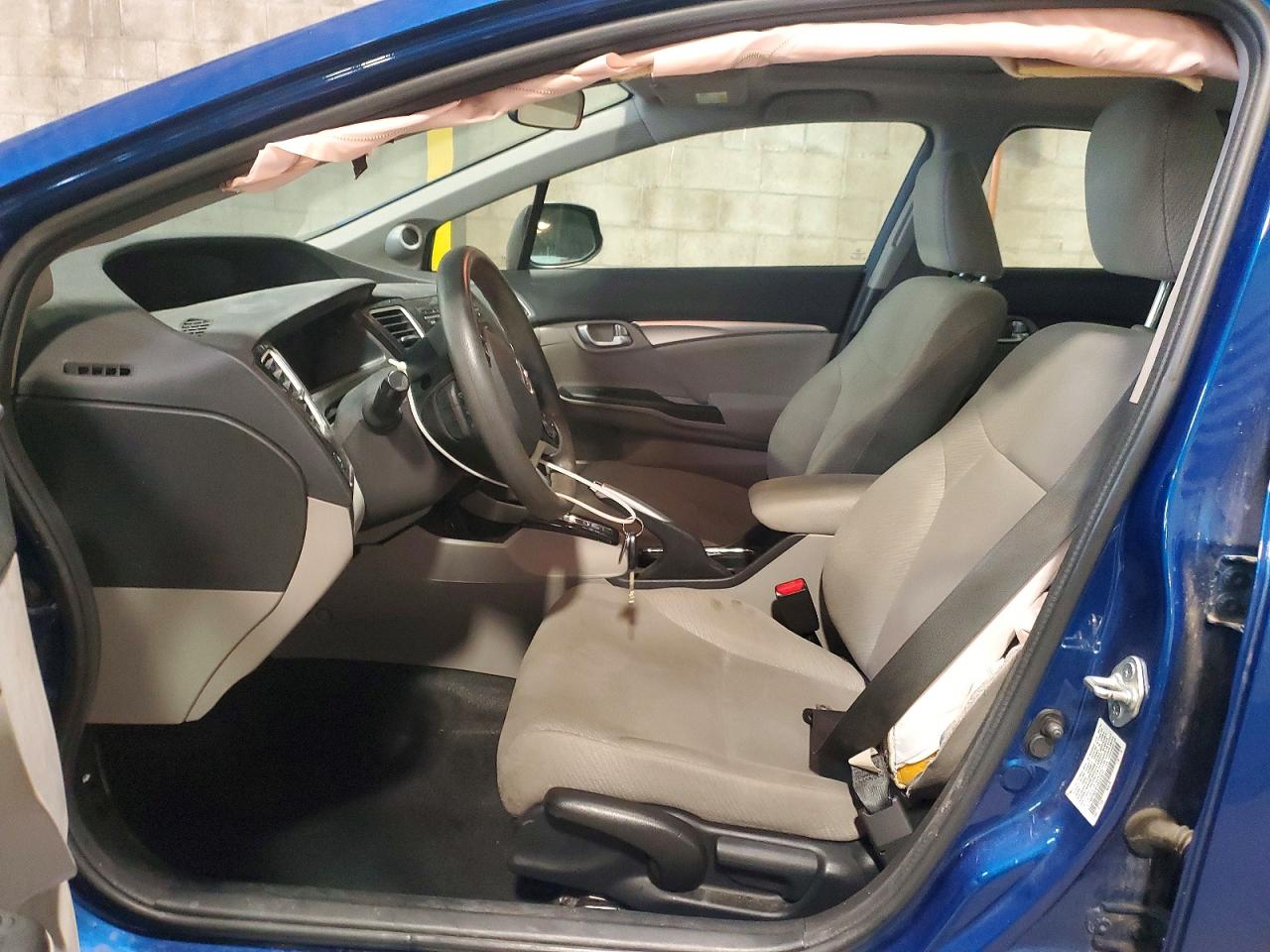 2013 Honda Civic Ex Синий vin: 19XFB2F81DE233217