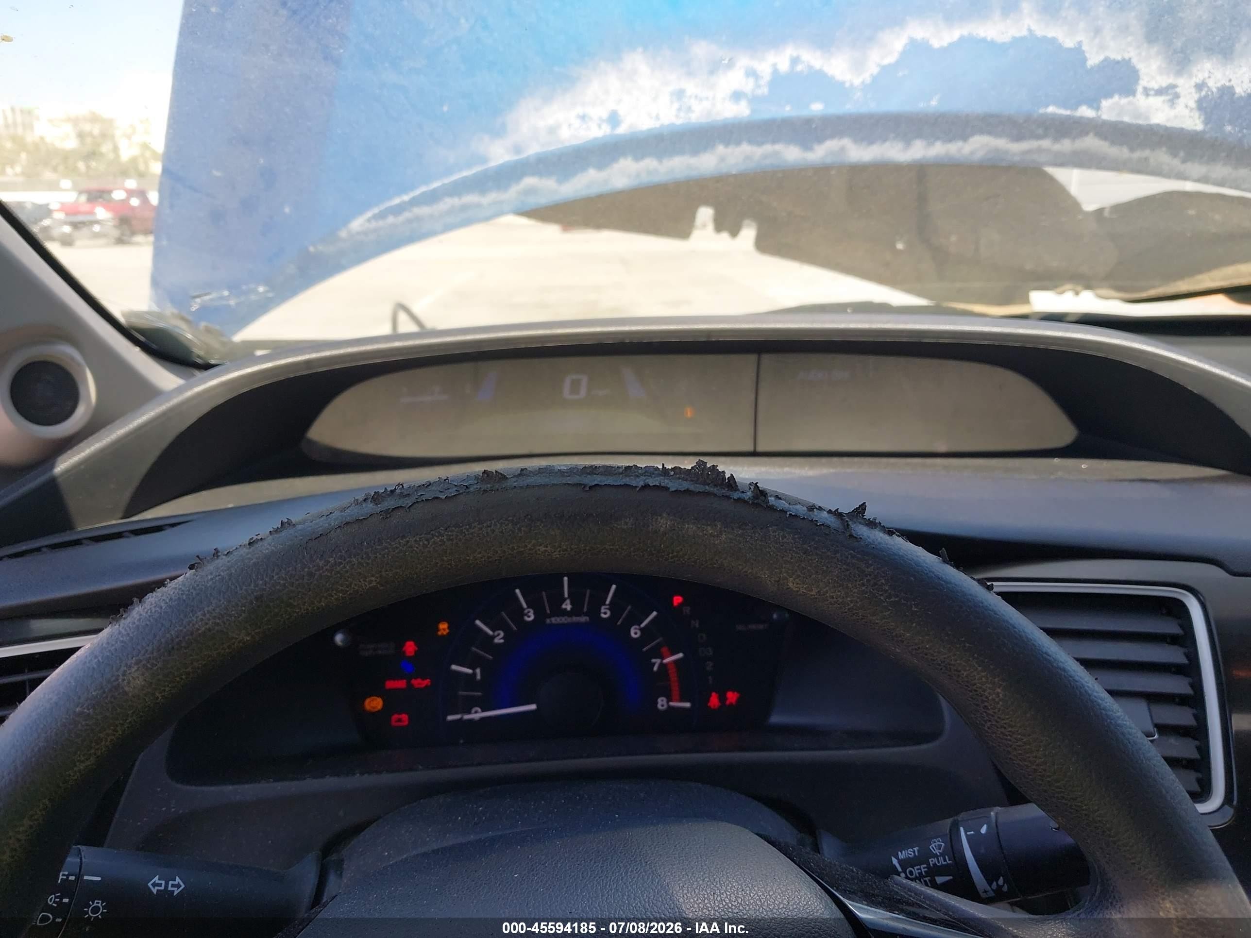 2013 Honda Civic Ex Blue vin: 19XFB2F81DE240135