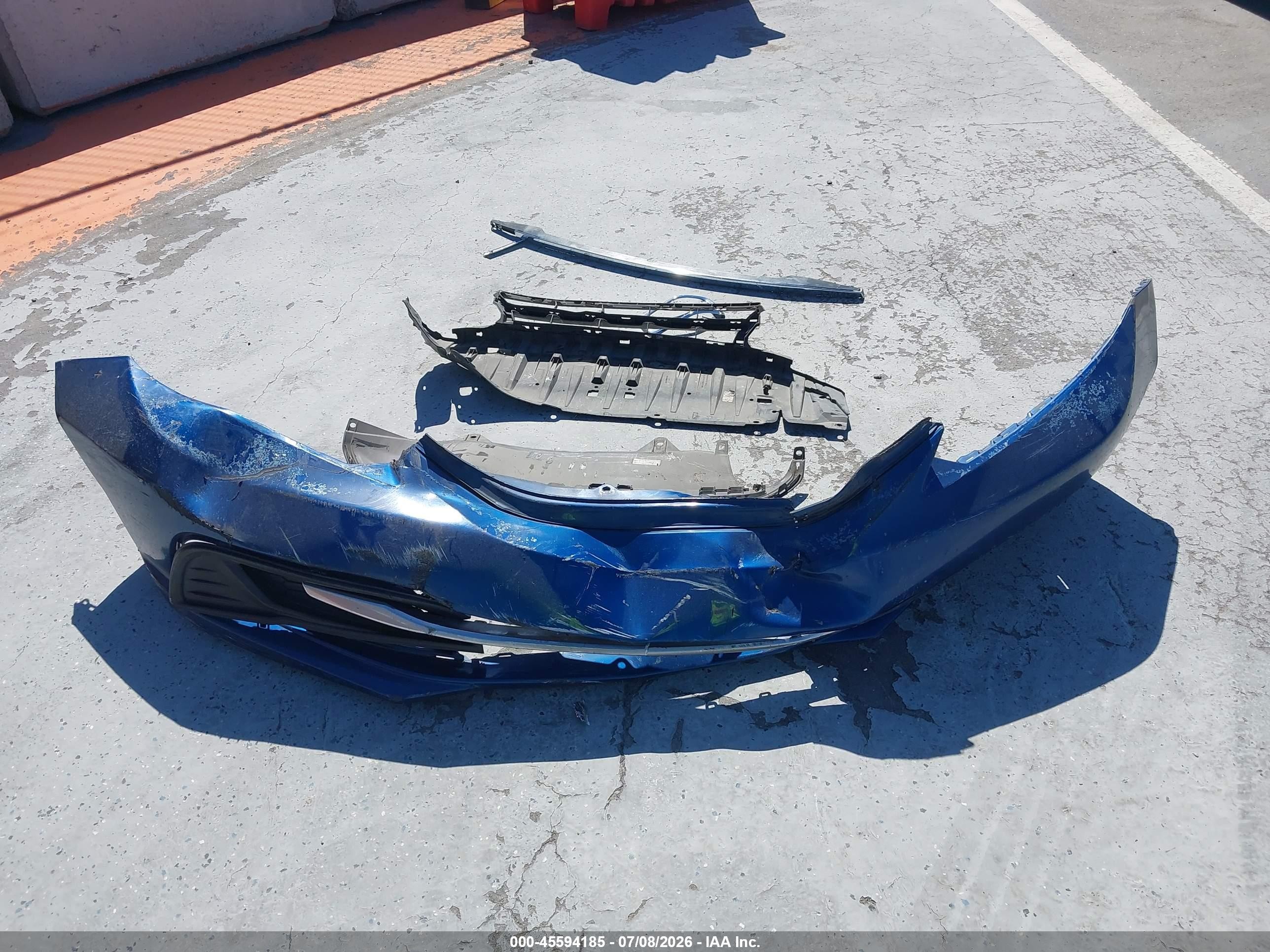2013 Honda Civic Ex Blue vin: 19XFB2F81DE240135