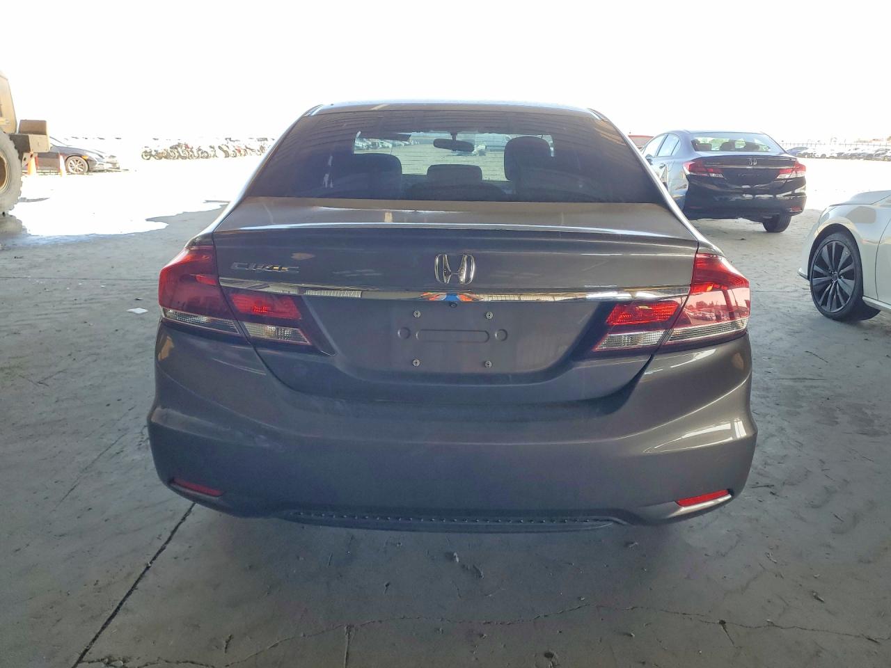 2013 Honda Civic Ex Gray vin: 19XFB2F81DE250678