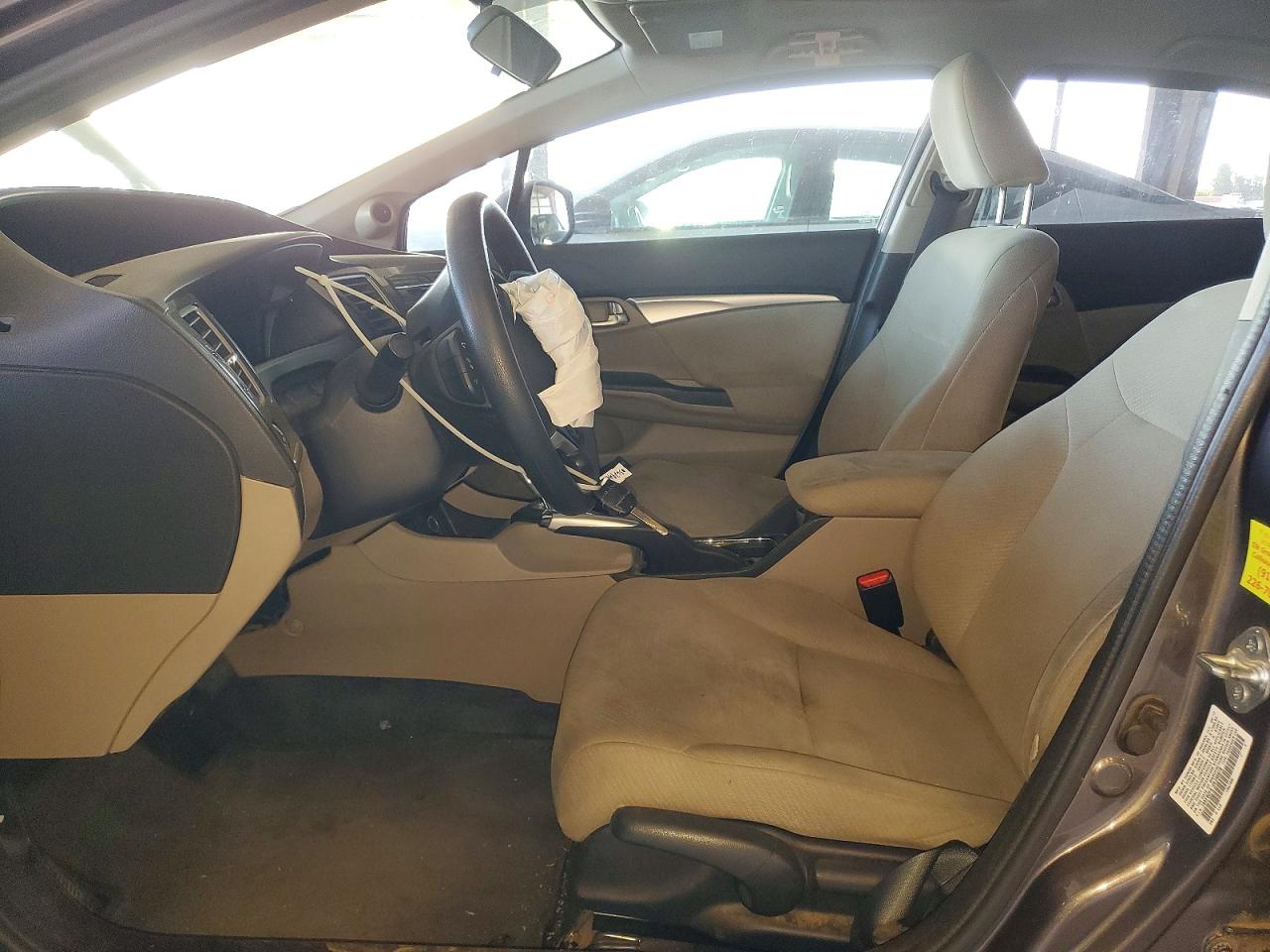2013 Honda Civic Ex Gray vin: 19XFB2F81DE250678