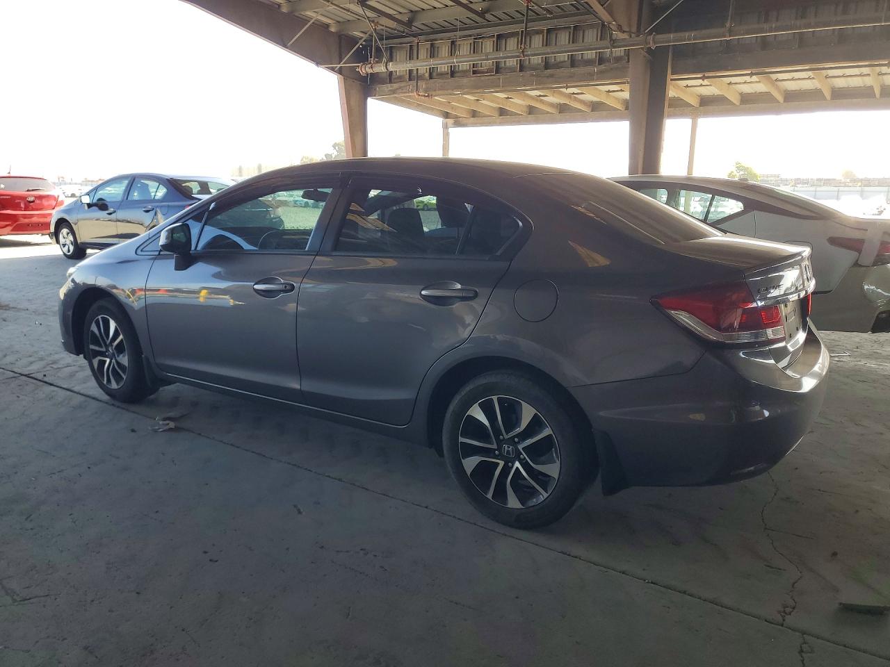 2013 Honda Civic Ex Gray vin: 19XFB2F81DE250678