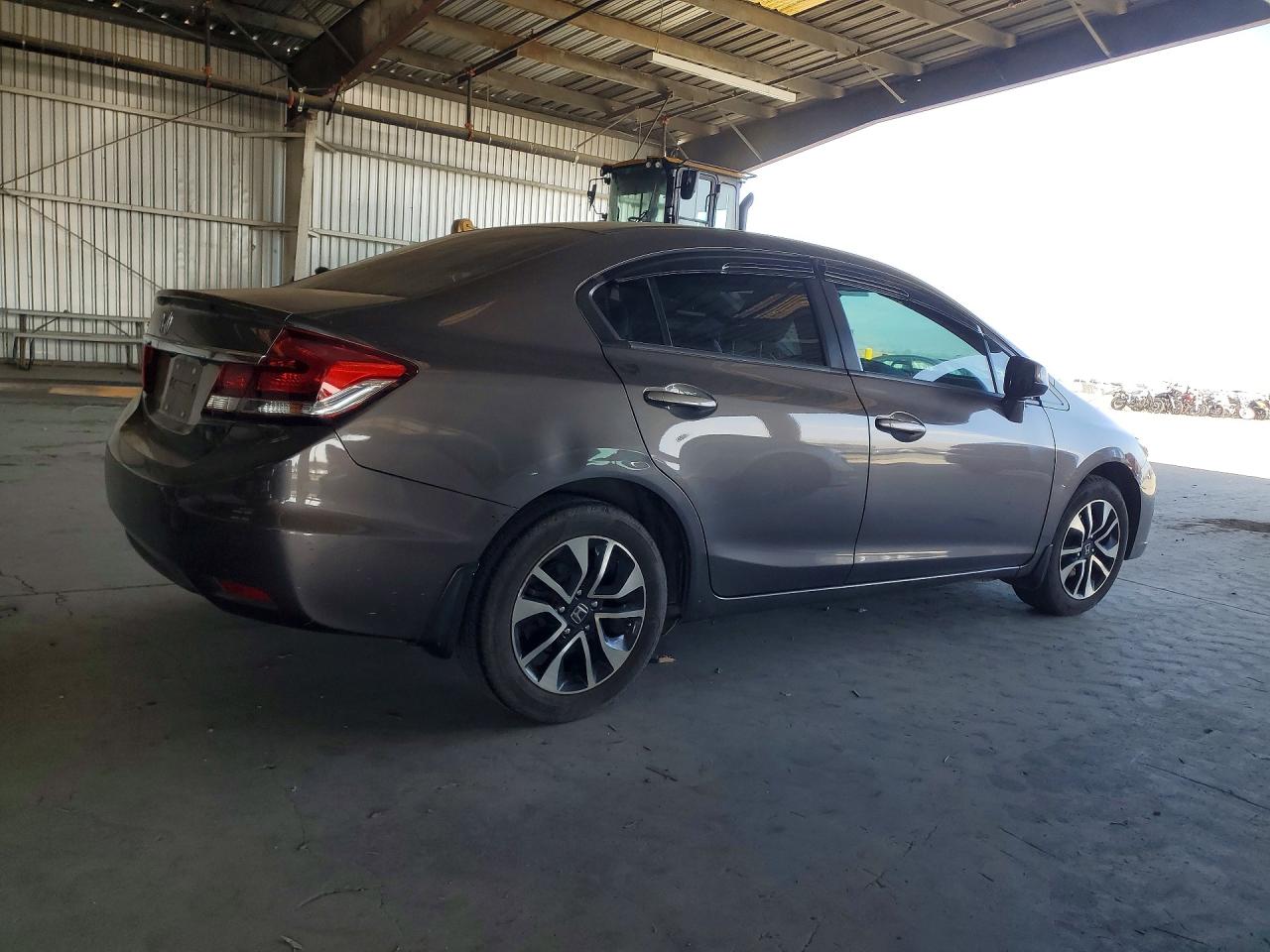 2013 Honda Civic Ex Gray vin: 19XFB2F81DE250678