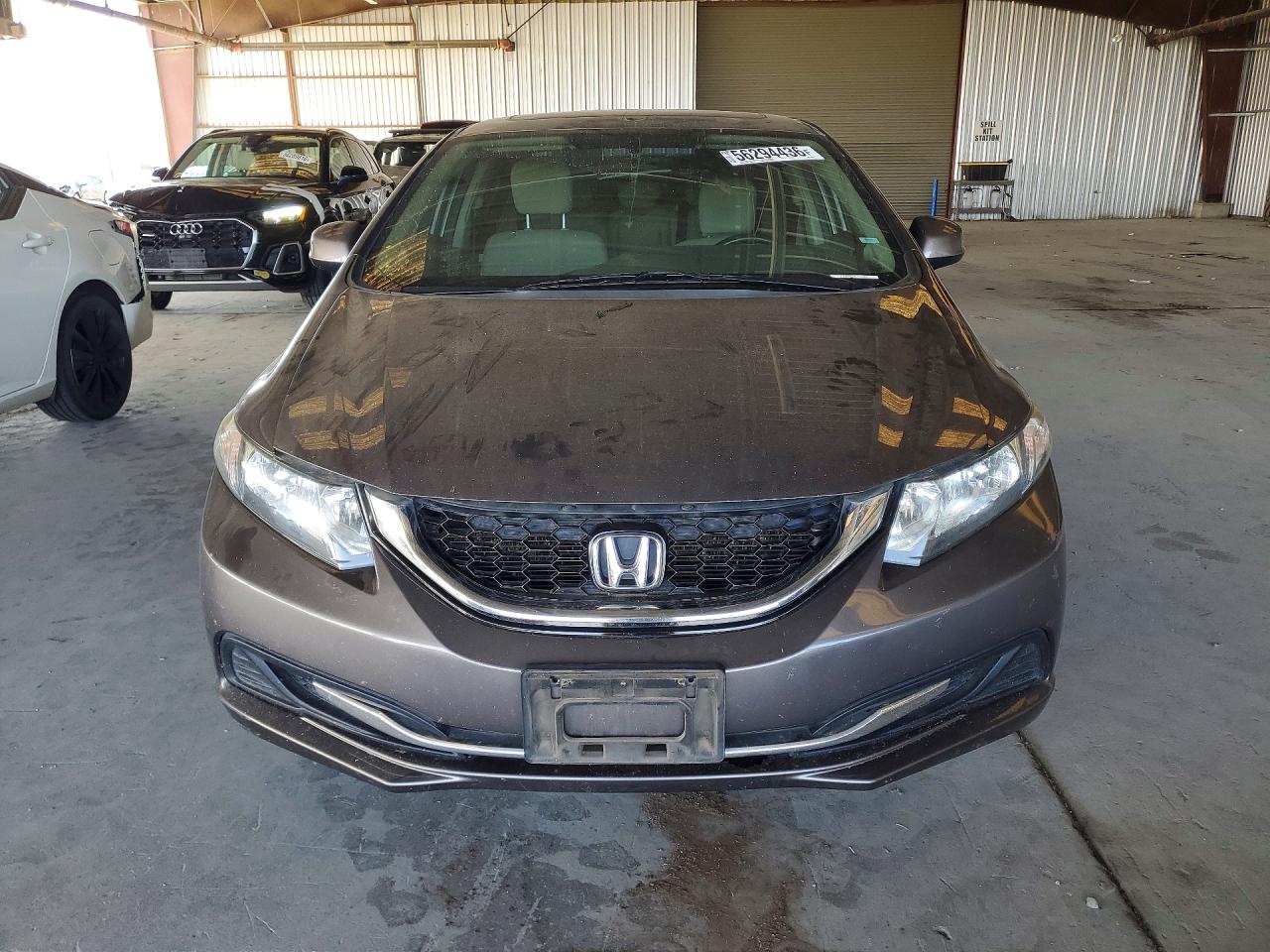2013 Honda Civic Ex Gray vin: 19XFB2F81DE250678