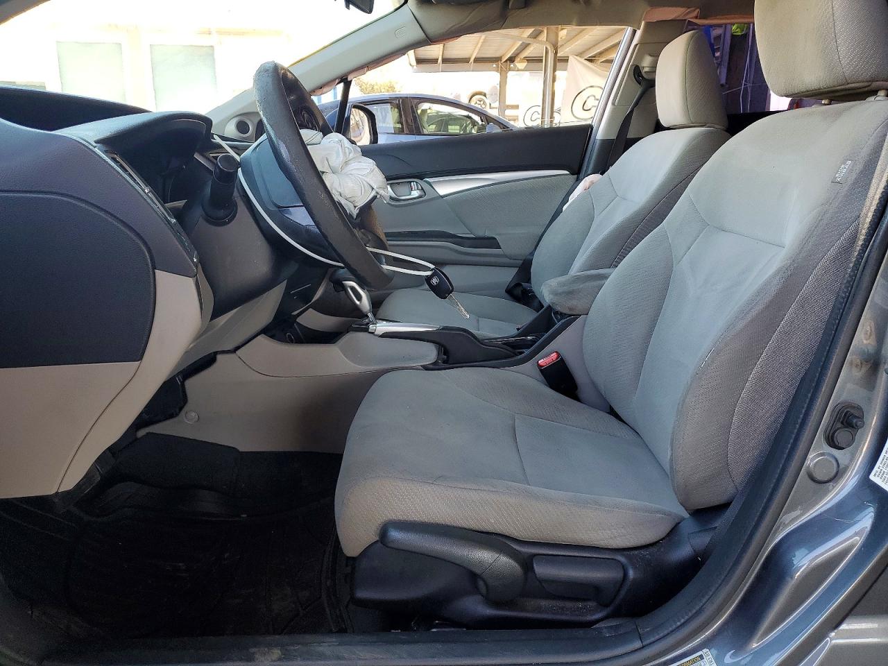 2013 Honda Civic Ex Silver vin: 19XFB2F81DE272955