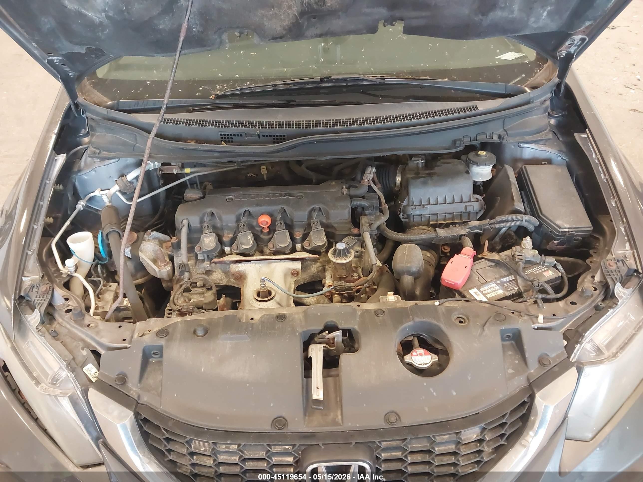 2014 Honda Civic Ex Серый vin: 19XFB2F81EE006837