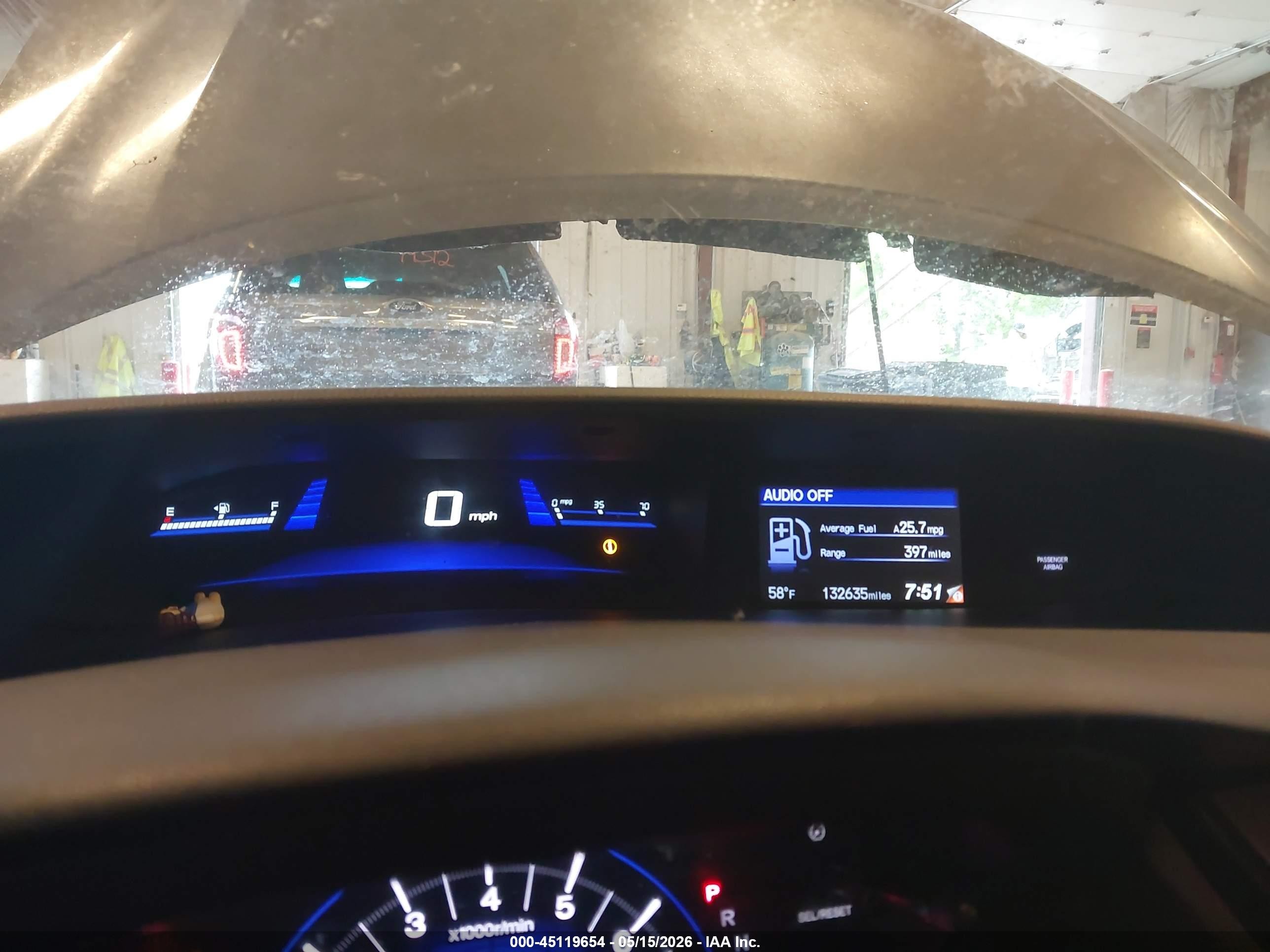 2014 Honda Civic Ex Серый vin: 19XFB2F81EE006837