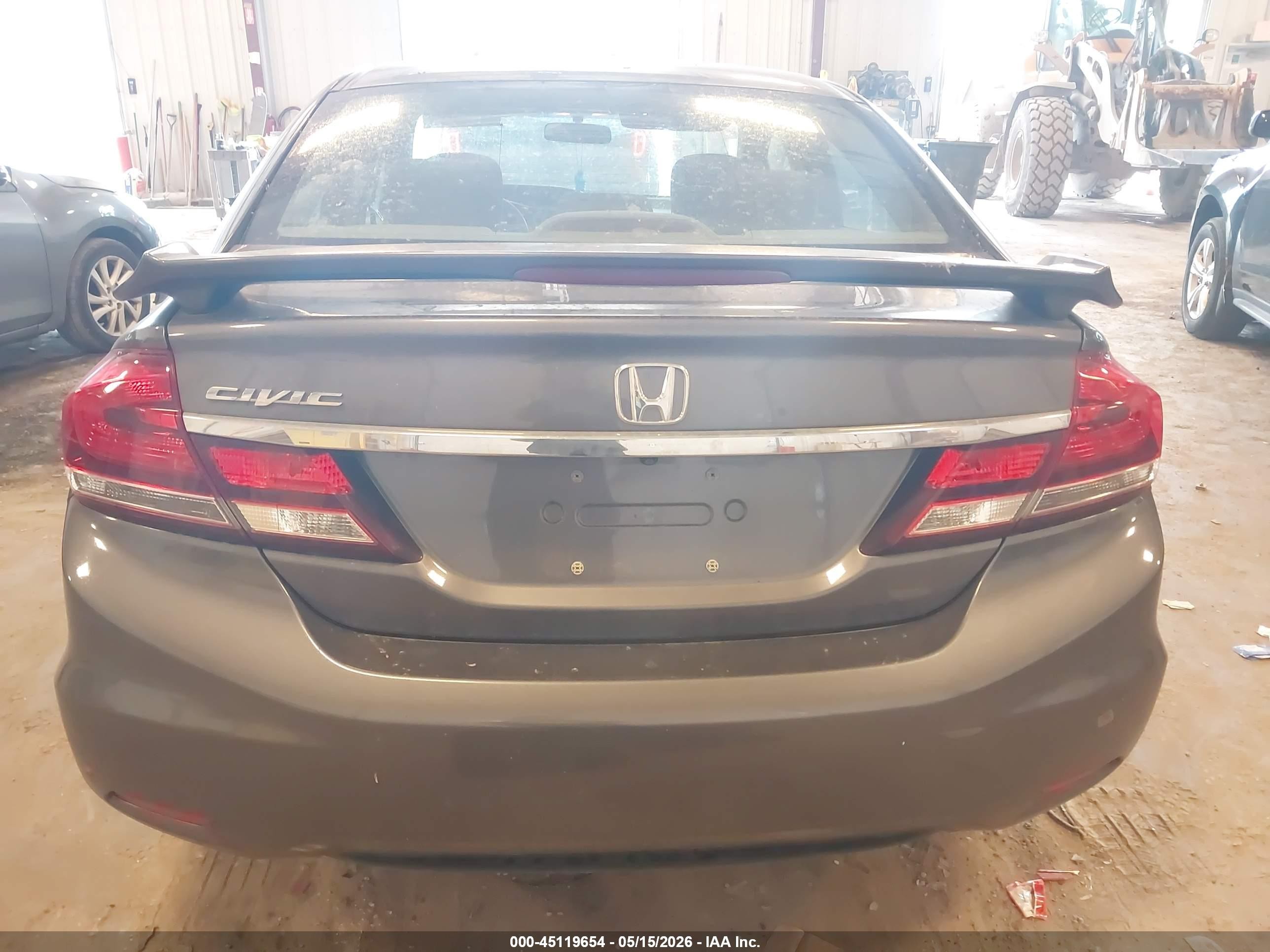 2014 Honda Civic Ex Серый vin: 19XFB2F81EE006837