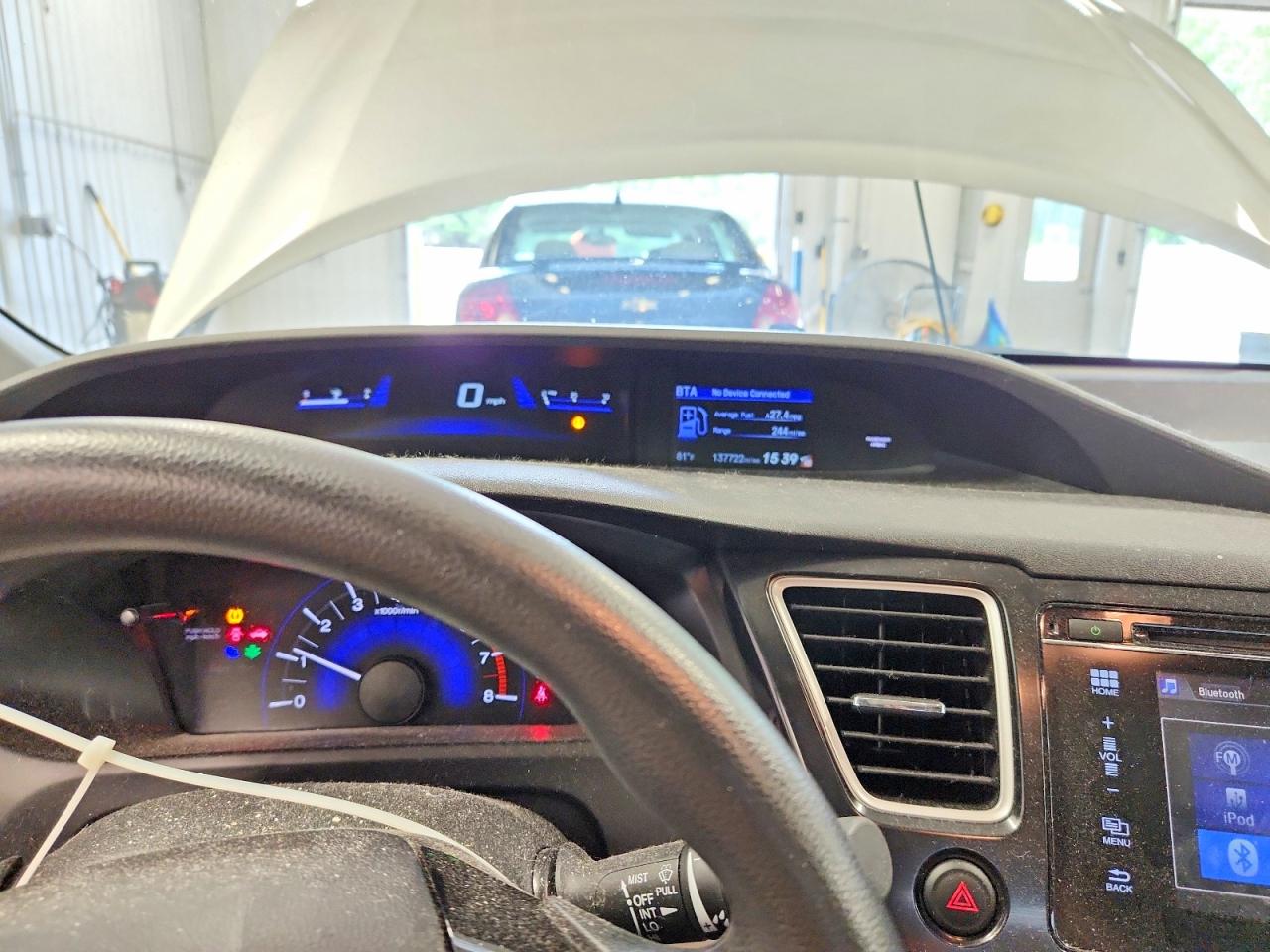 2014 Honda Civic Ex Silver vin: 19XFB2F81EE009009