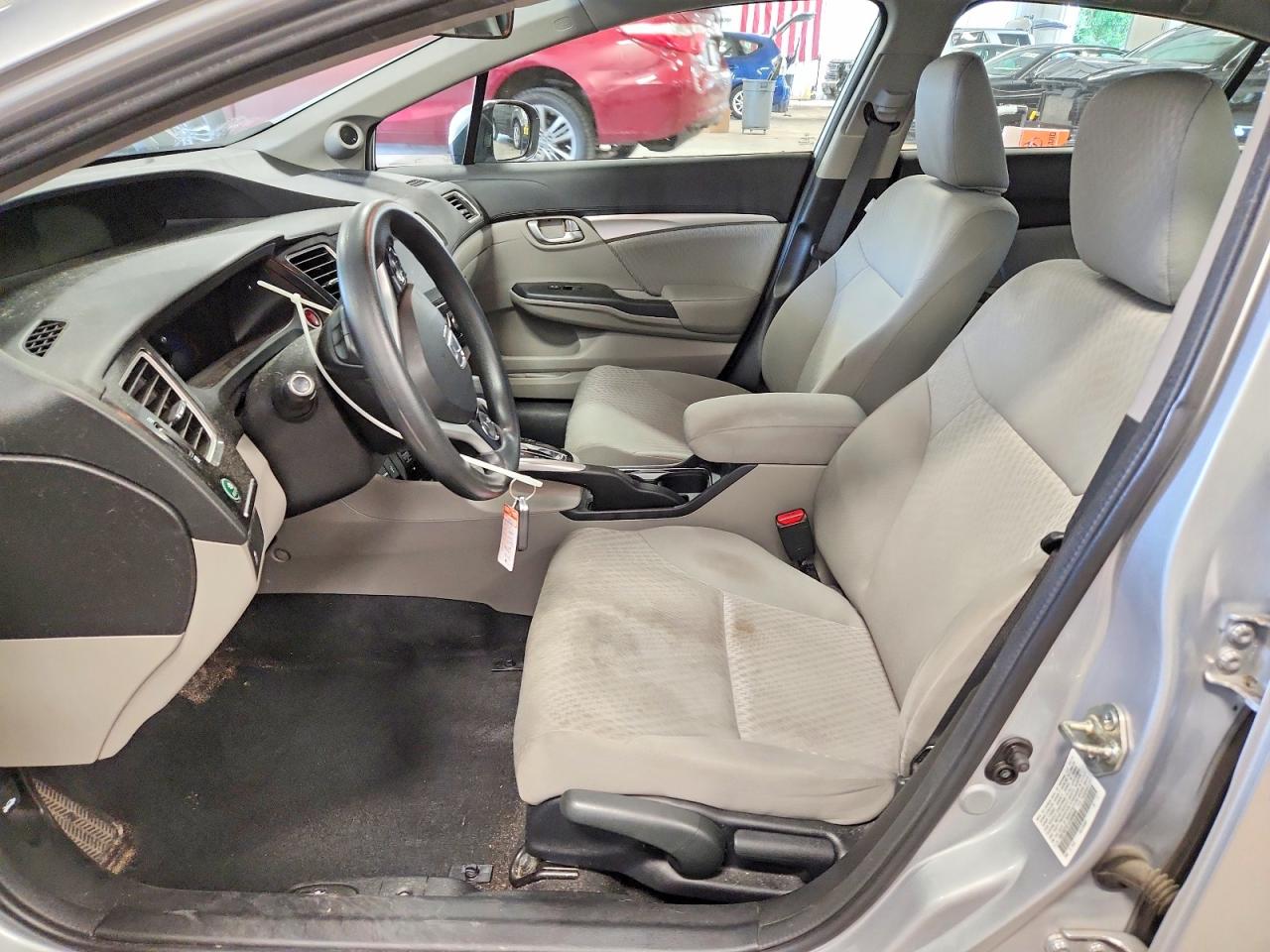 2014 Honda Civic Ex Silver vin: 19XFB2F81EE009009