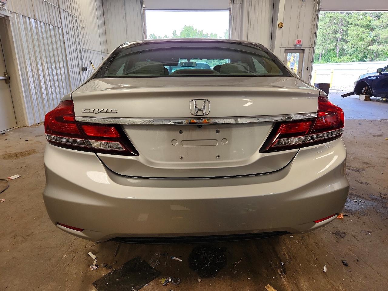 2014 Honda Civic Ex Silver vin: 19XFB2F81EE009009