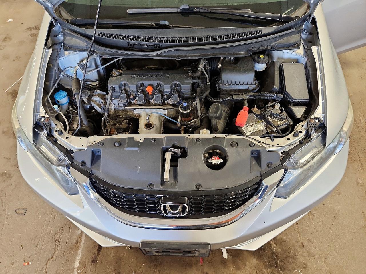 2014 Honda Civic Ex Silver vin: 19XFB2F81EE009009