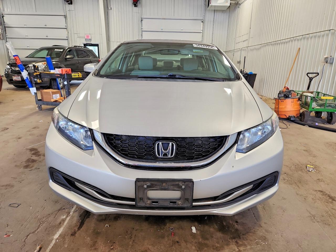 2014 Honda Civic Ex Silver vin: 19XFB2F81EE009009