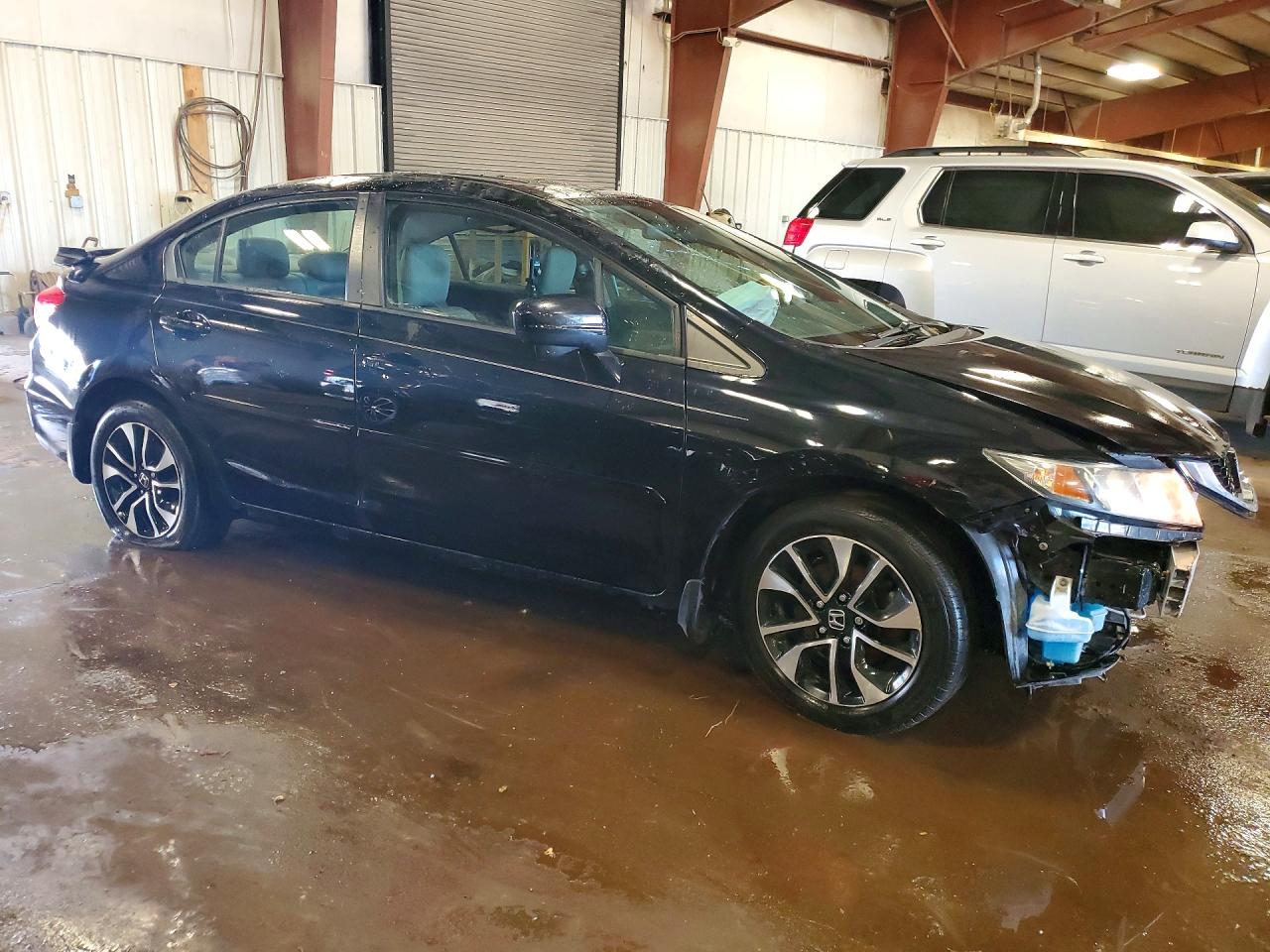 2014 Honda Civic Ex Black vin: 19XFB2F81EE010483