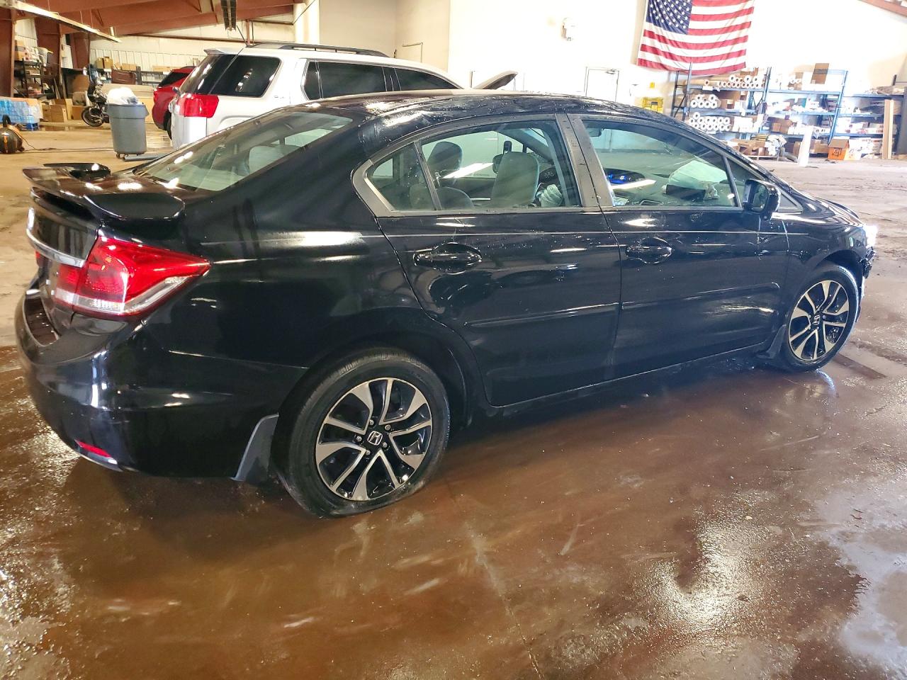 2014 Honda Civic Ex Black vin: 19XFB2F81EE010483