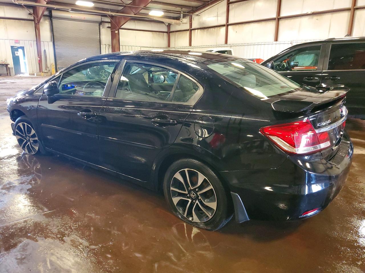 2014 Honda Civic Ex Black vin: 19XFB2F81EE010483