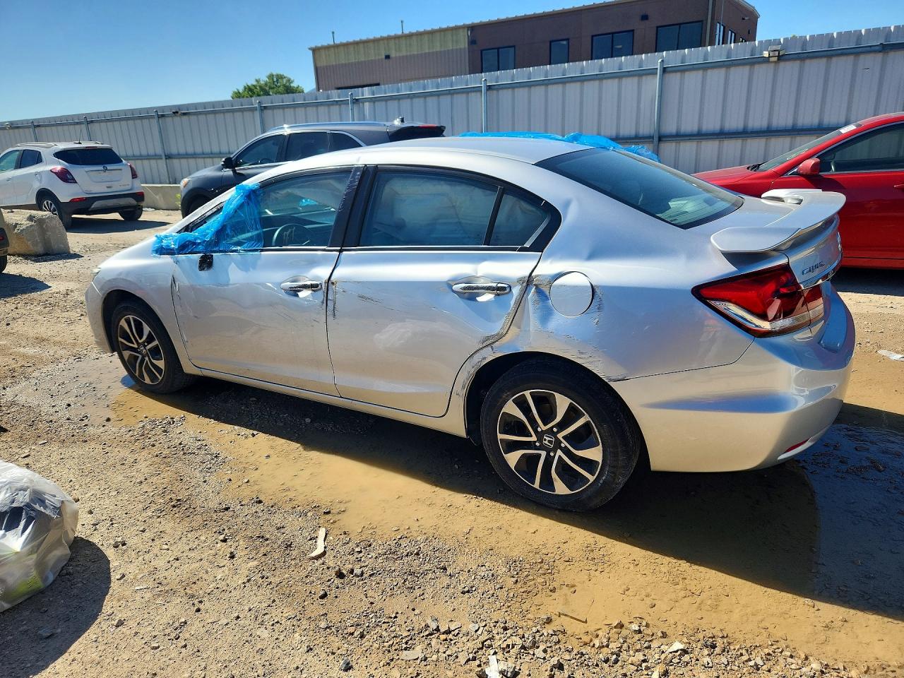 2014 Honda Civic Ex Серебряный vin: 19XFB2F81EE027638