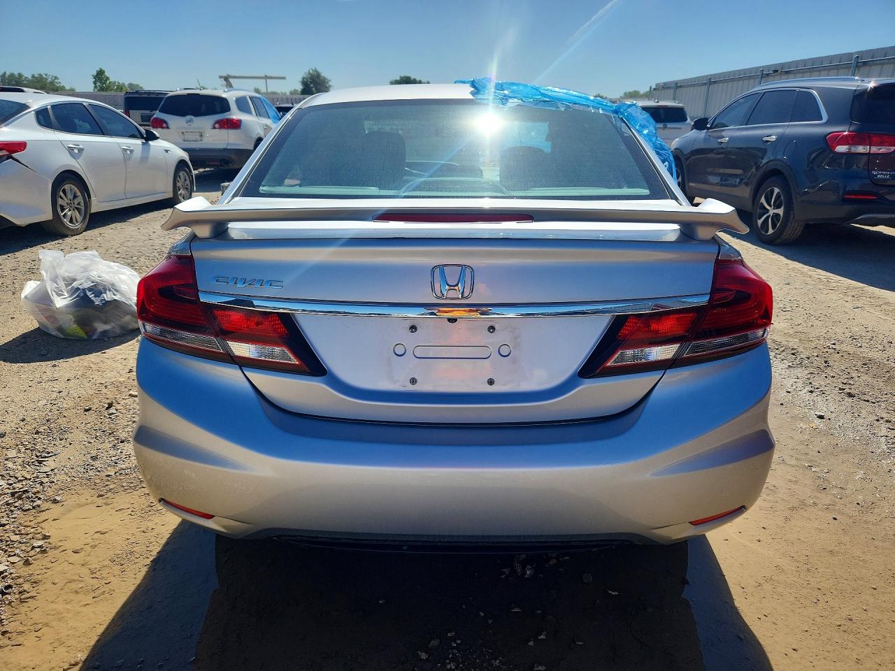 2014 Honda Civic Ex Серебряный vin: 19XFB2F81EE027638