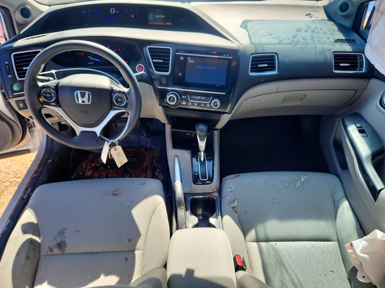 2014 Honda Civic Ex Серебряный vin: 19XFB2F81EE027638