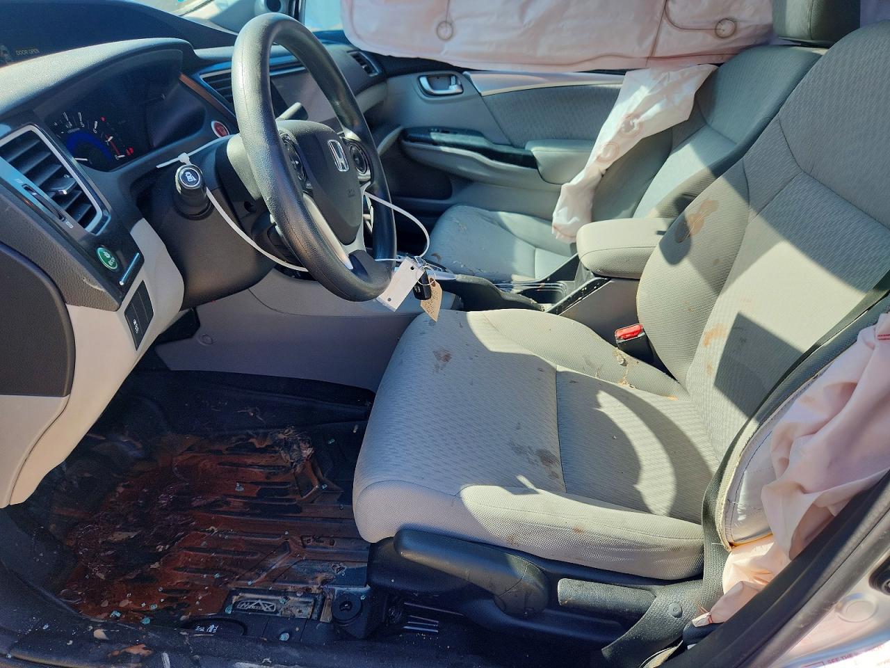 2014 Honda Civic Ex Серебряный vin: 19XFB2F81EE027638