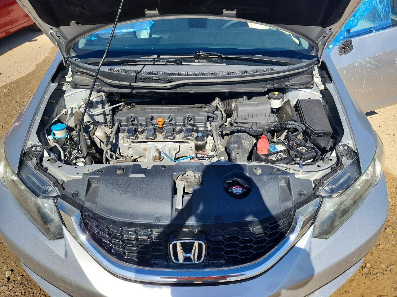 2014 Honda Civic Ex Серебряный vin: 19XFB2F81EE027638