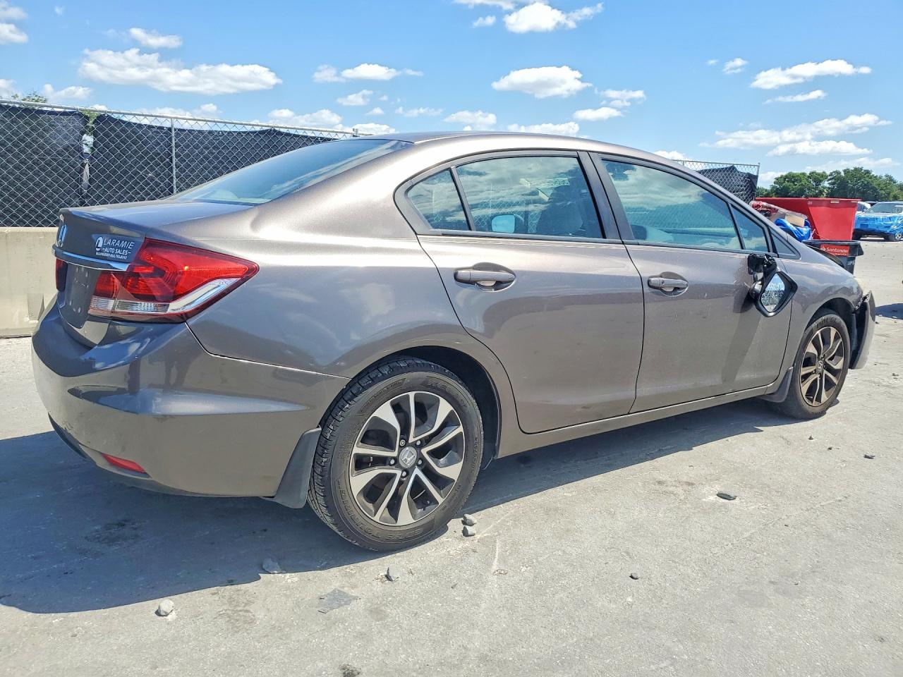 2014 Honda Civic Brown vin: 19XFB2F81EE029812
