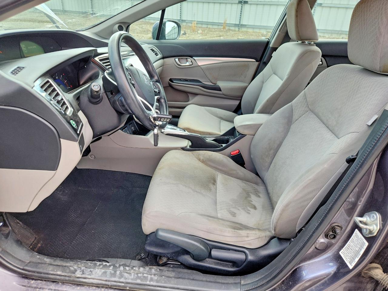 2014 Honda Civic Ex Gray vin: 19XFB2F81EE032399