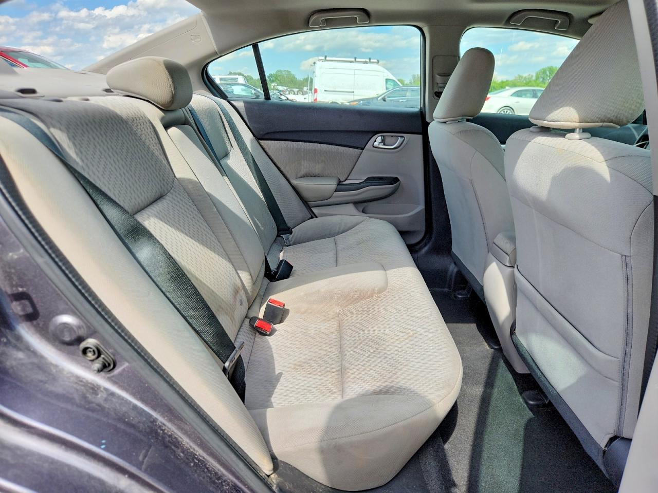 2014 Honda Civic Ex Gray vin: 19XFB2F81EE032399