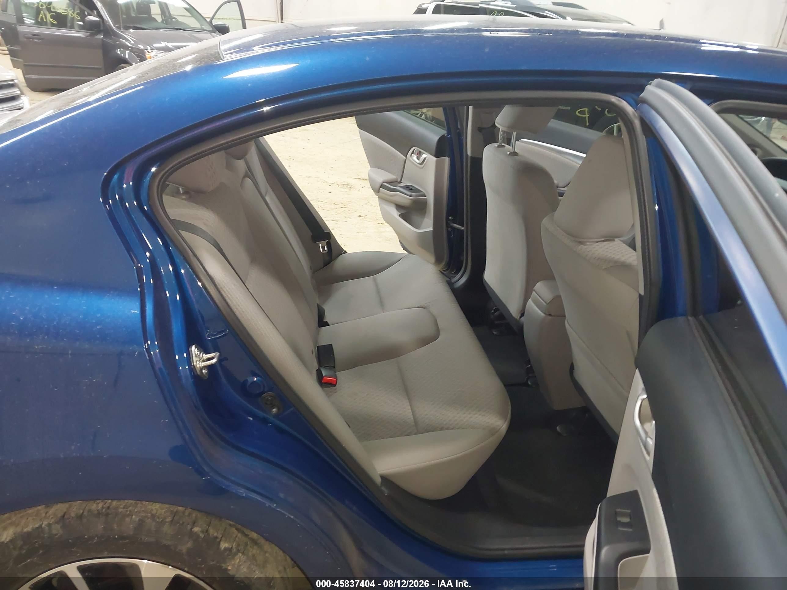 2014 Honda Civic Ex Blue vin: 19XFB2F81EE045069