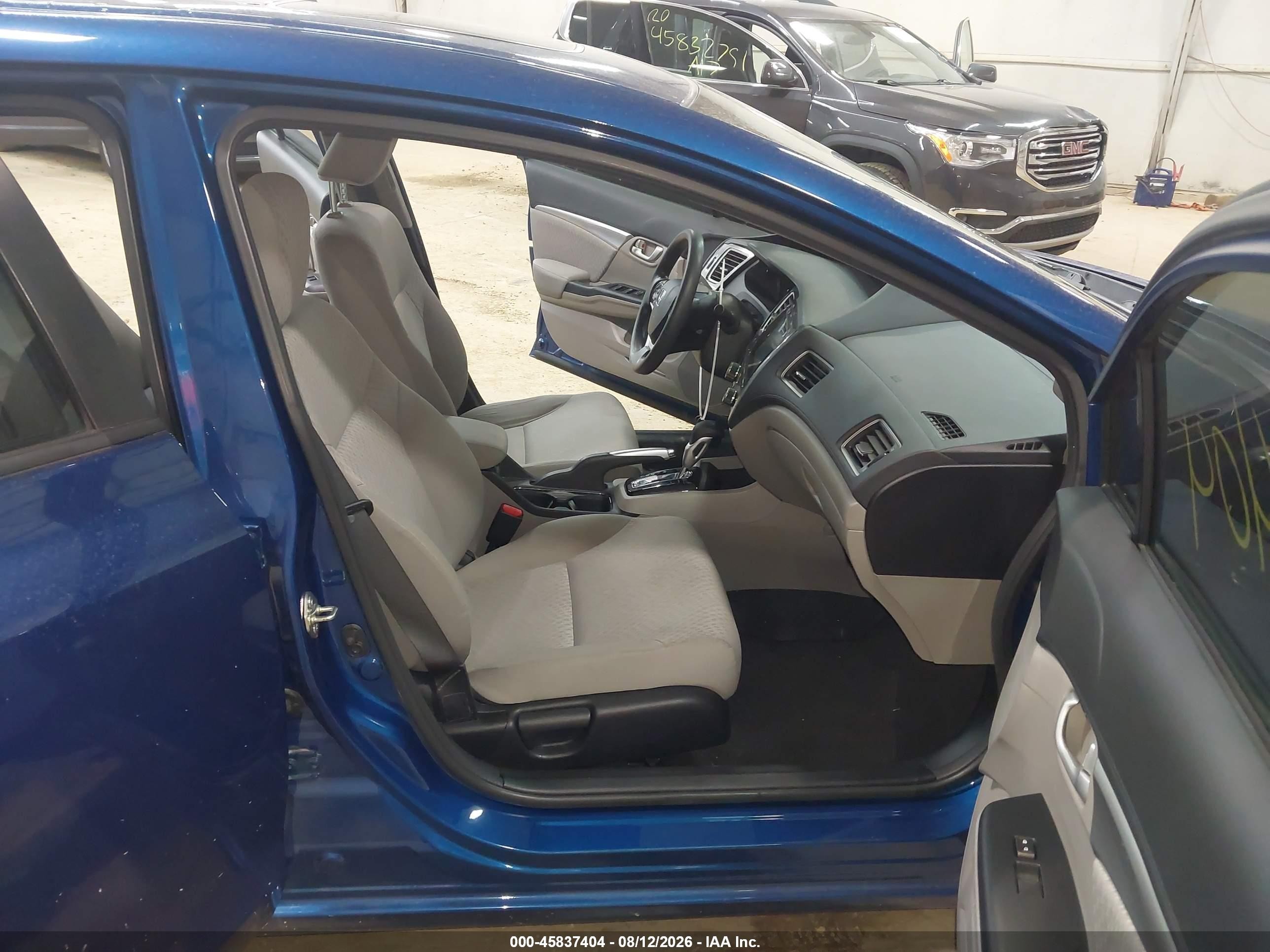 2014 Honda Civic Ex Blue vin: 19XFB2F81EE045069