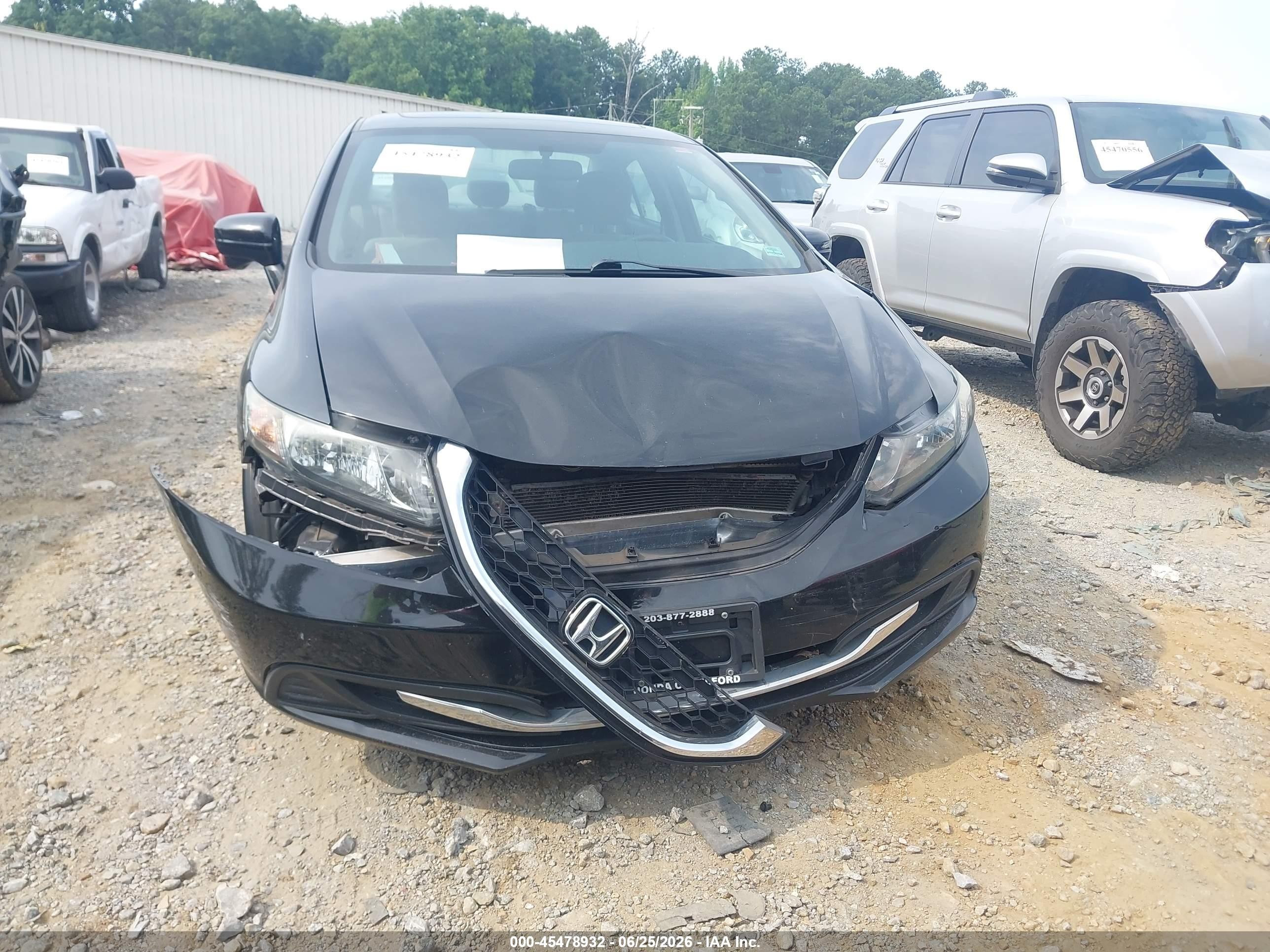 2014 Honda Civic Ex Black vin: 19XFB2F81EE209775