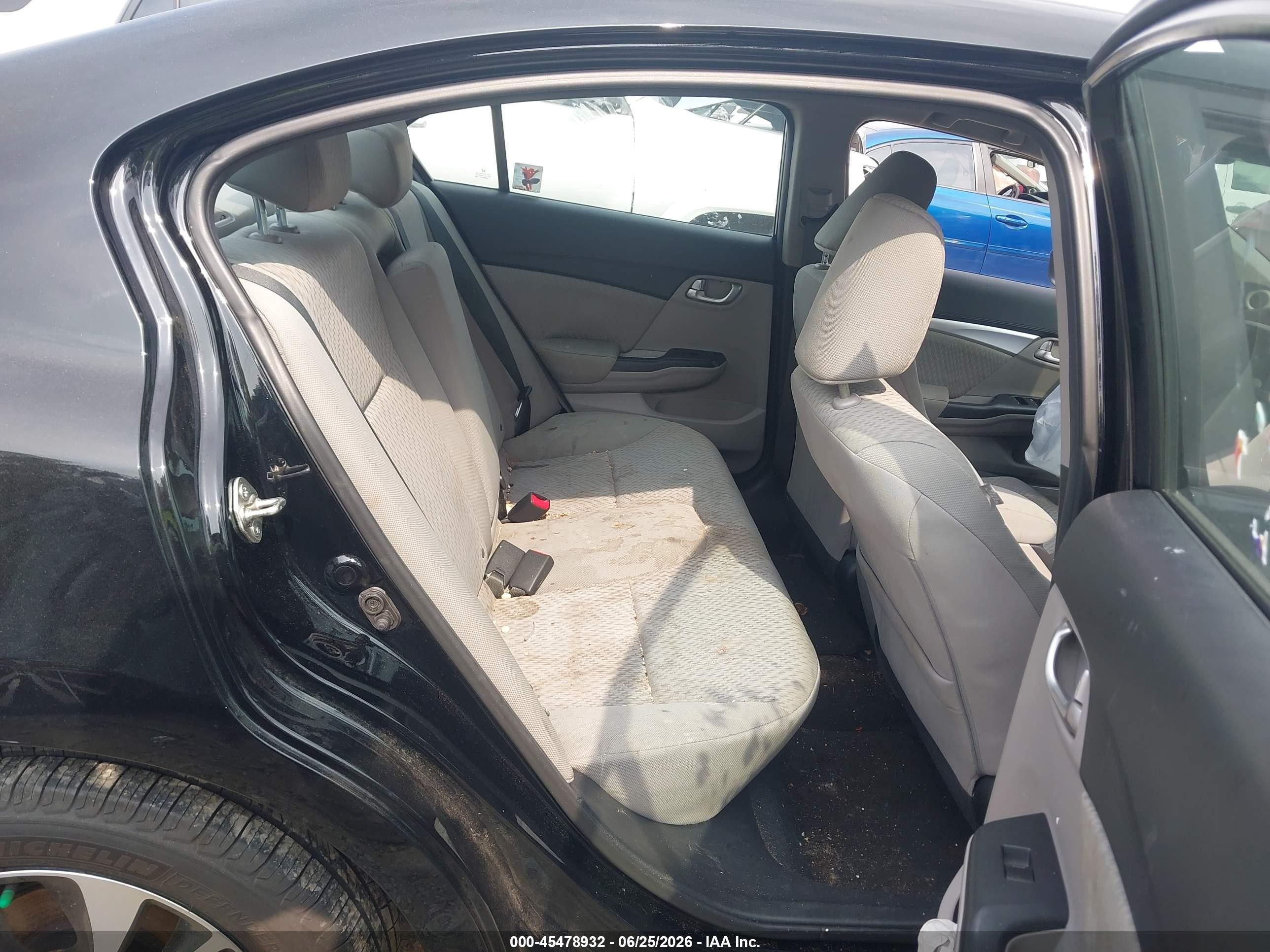 2014 Honda Civic Ex Black vin: 19XFB2F81EE209775