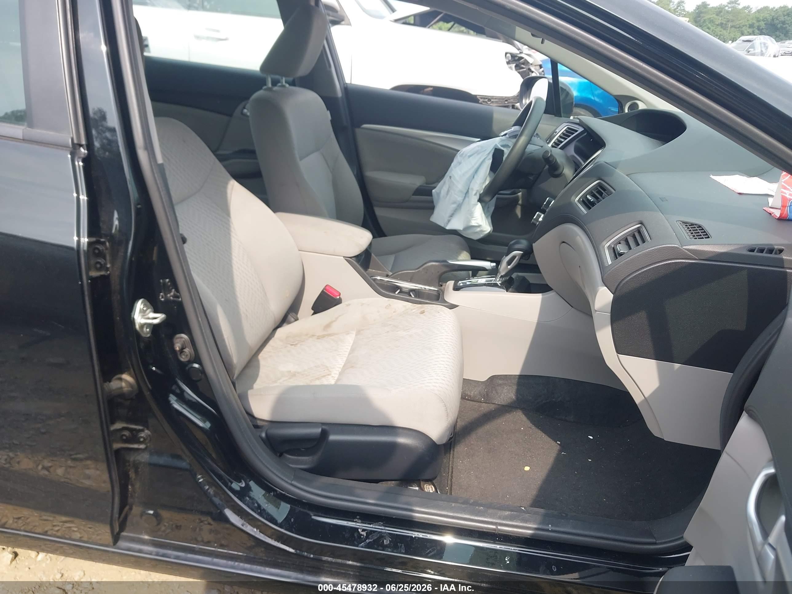 2014 Honda Civic Ex Black vin: 19XFB2F81EE209775