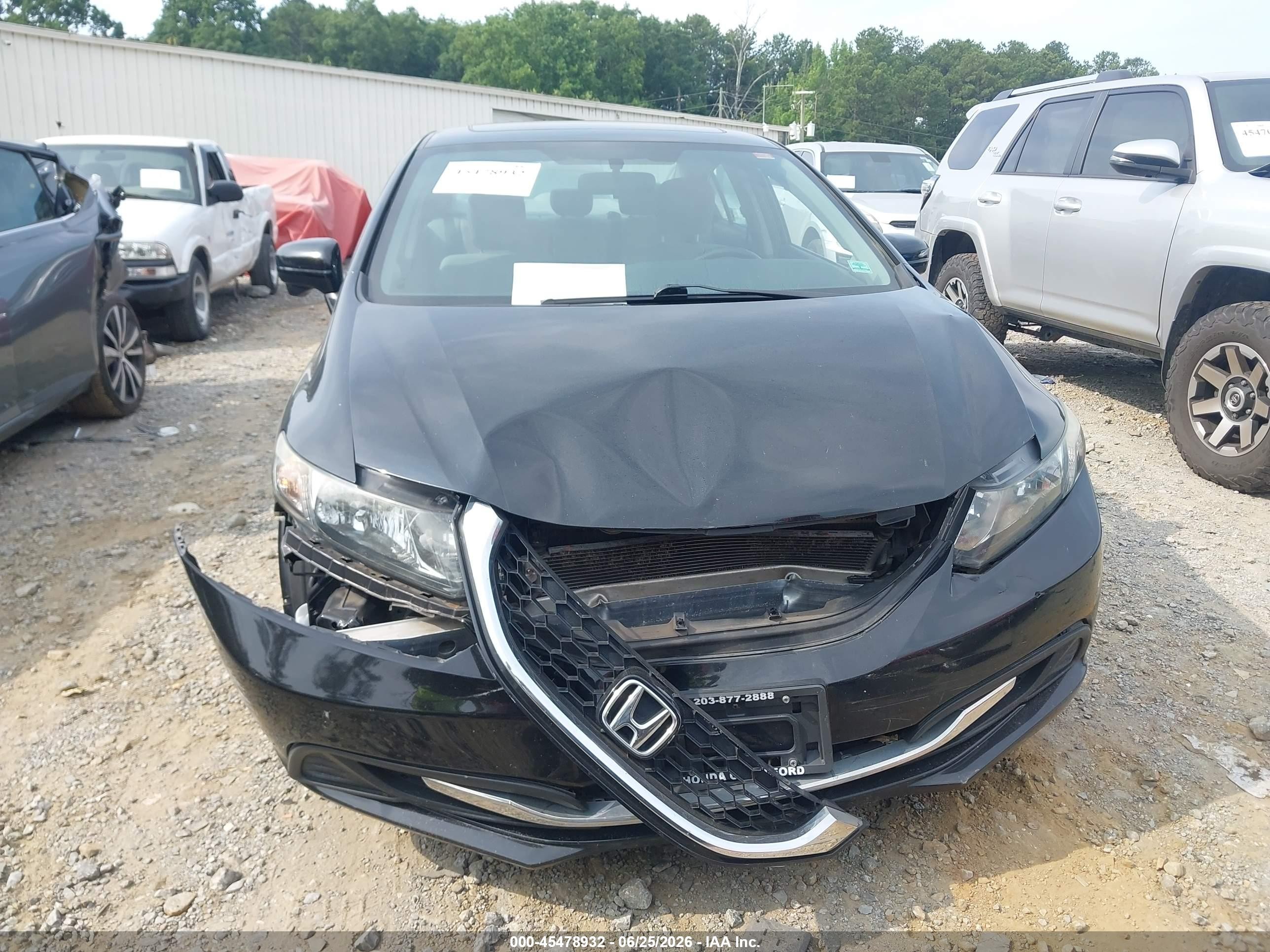 2014 Honda Civic Ex Black vin: 19XFB2F81EE209775