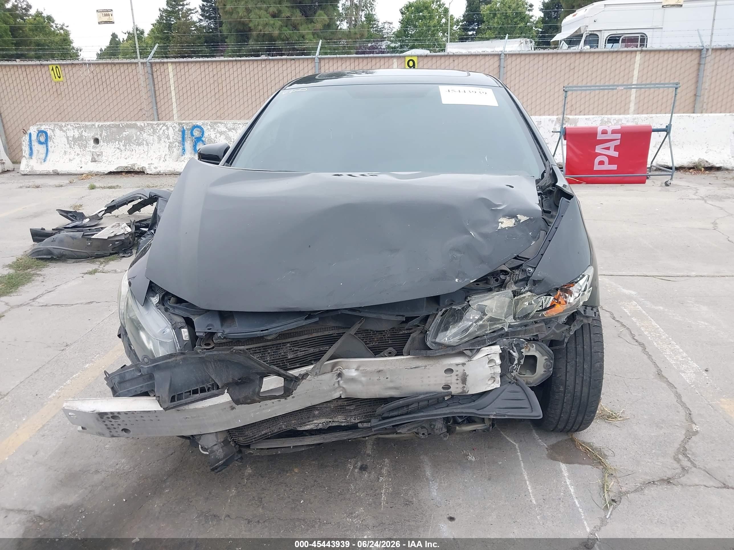 2014 Honda Civic Ex Black vin: 19XFB2F81EE231453