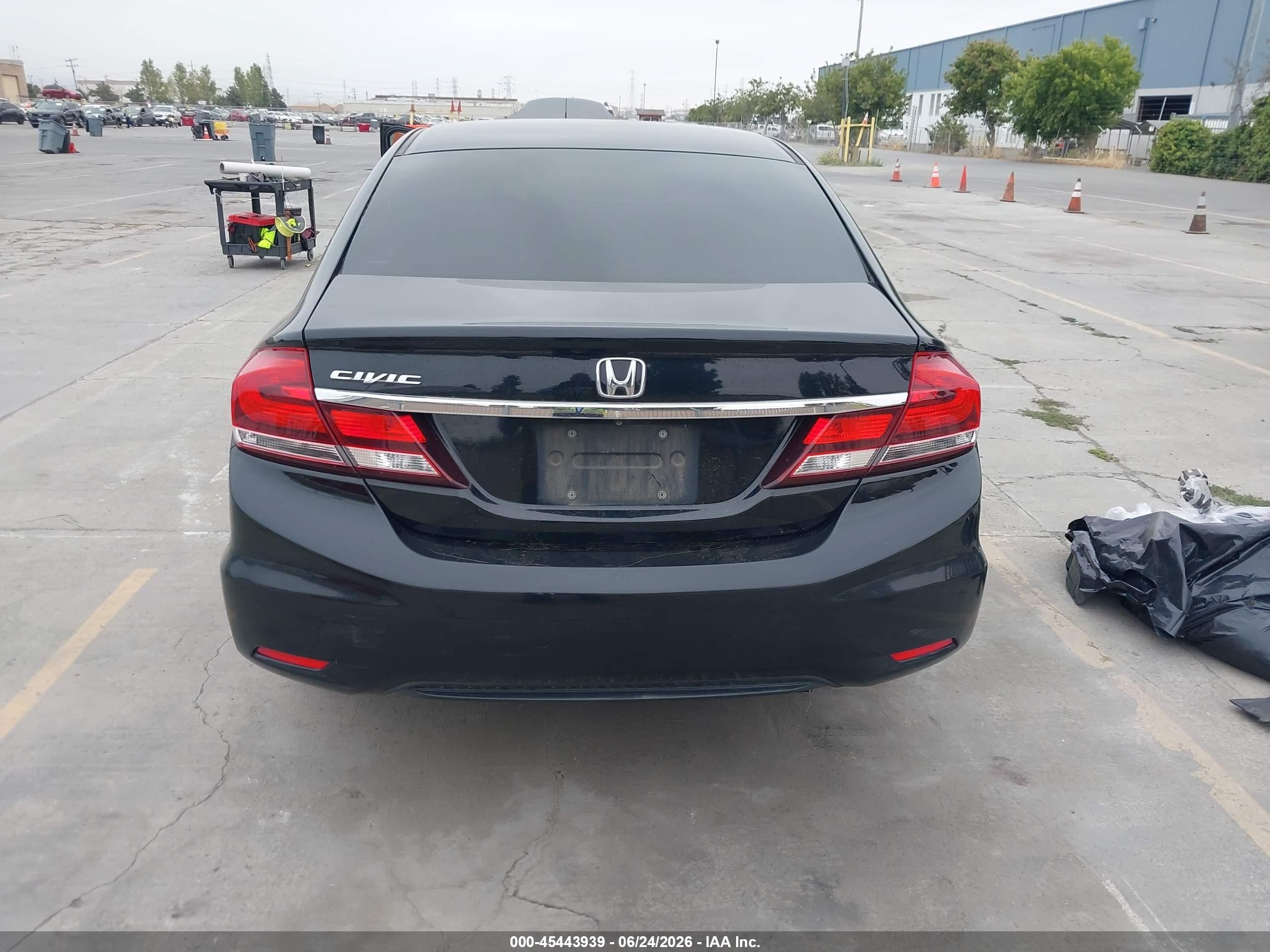 2014 Honda Civic Ex Black vin: 19XFB2F81EE231453