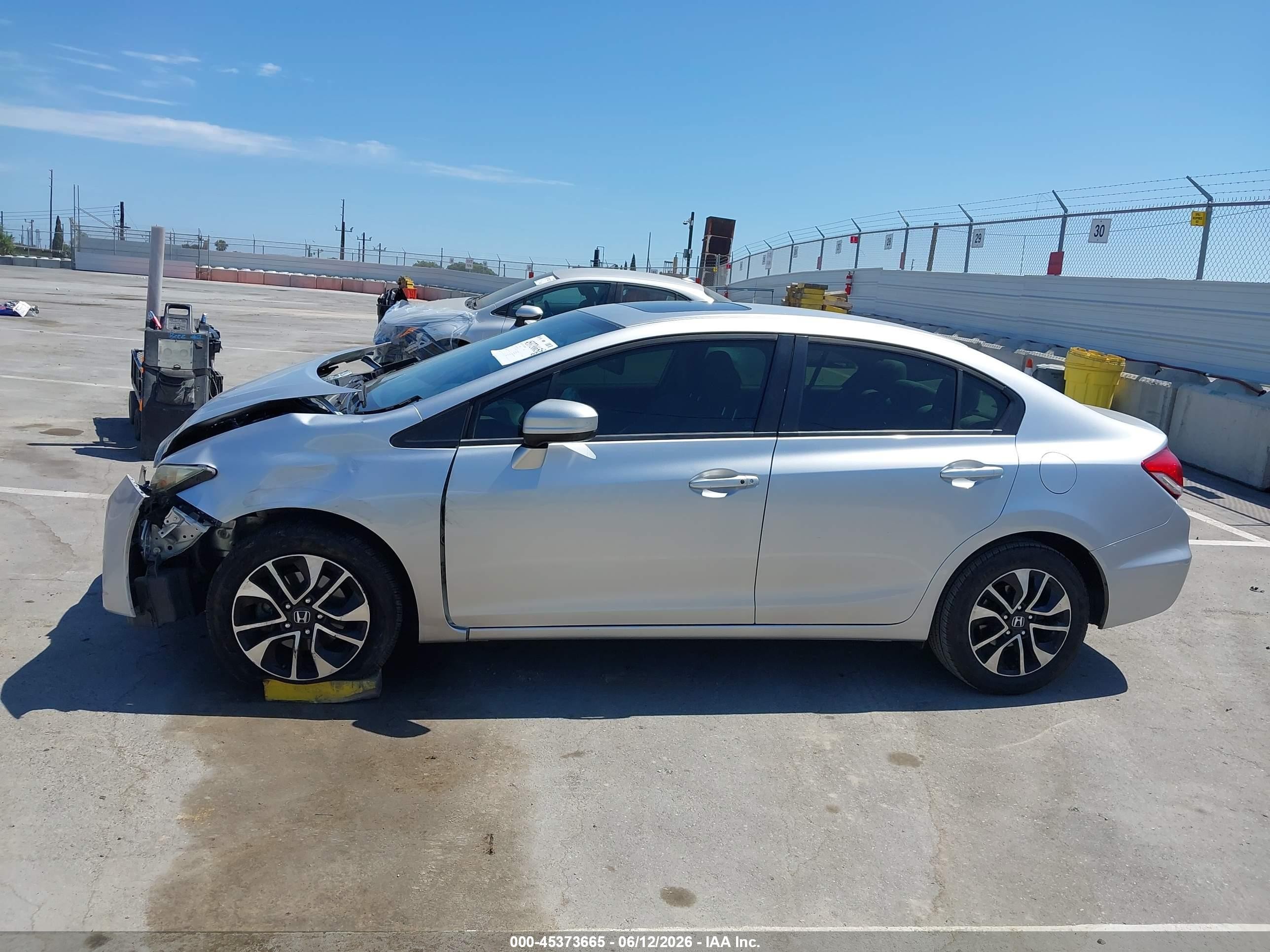 2014 Honda Civic Ex Silver vin: 19XFB2F81EE239889
