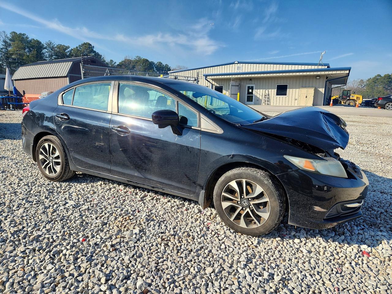 2014 Honda Civic Ex Black vin: 19XFB2F81EE258846