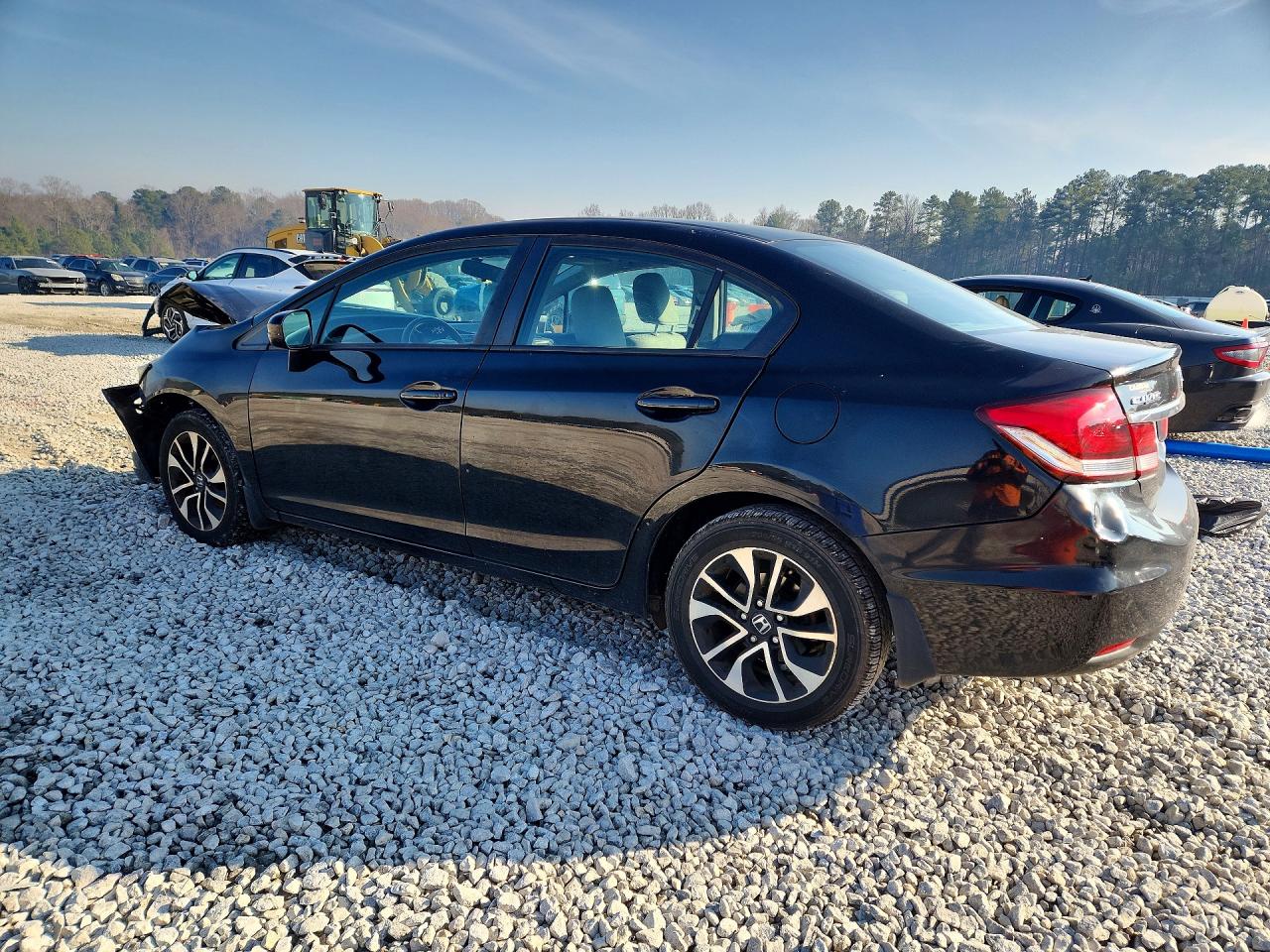 2014 Honda Civic Ex Black vin: 19XFB2F81EE258846