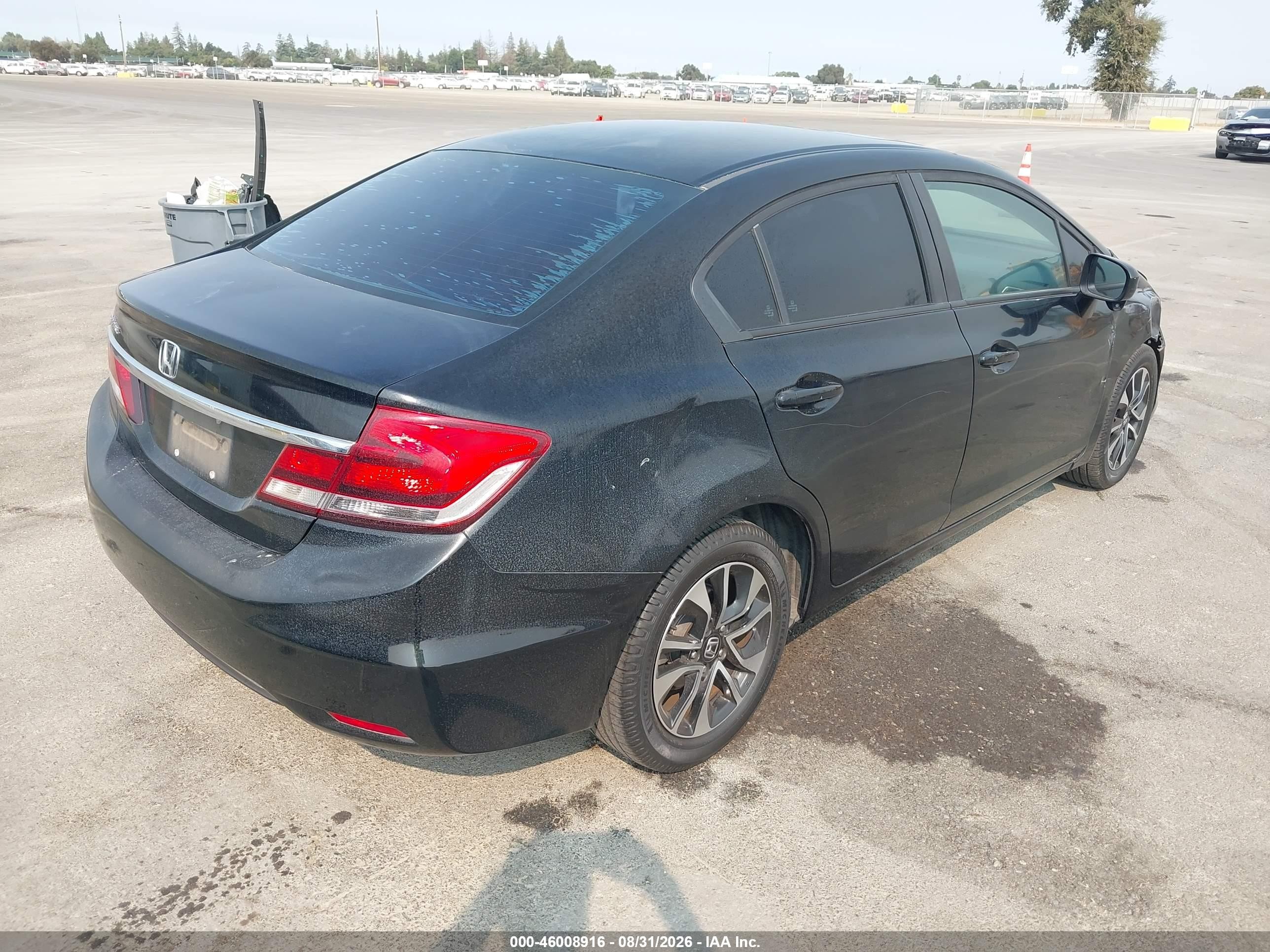 2014 Honda Civic Ex Black vin: 19XFB2F81EE260077