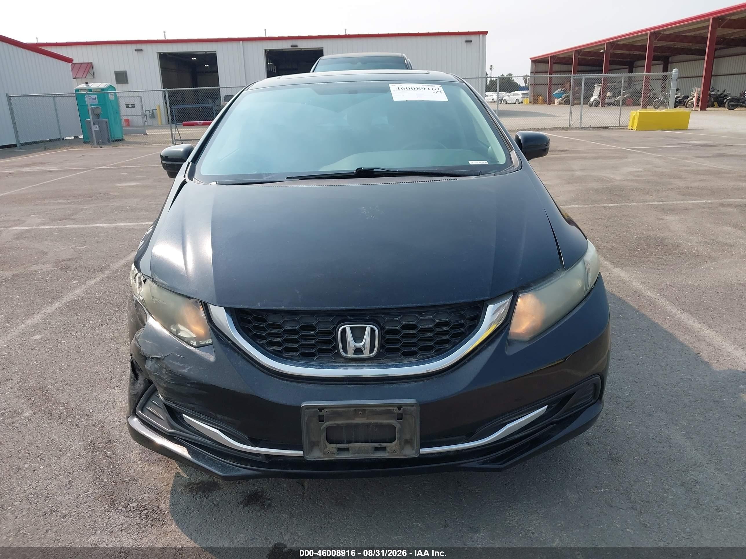 2014 Honda Civic Ex Black vin: 19XFB2F81EE260077