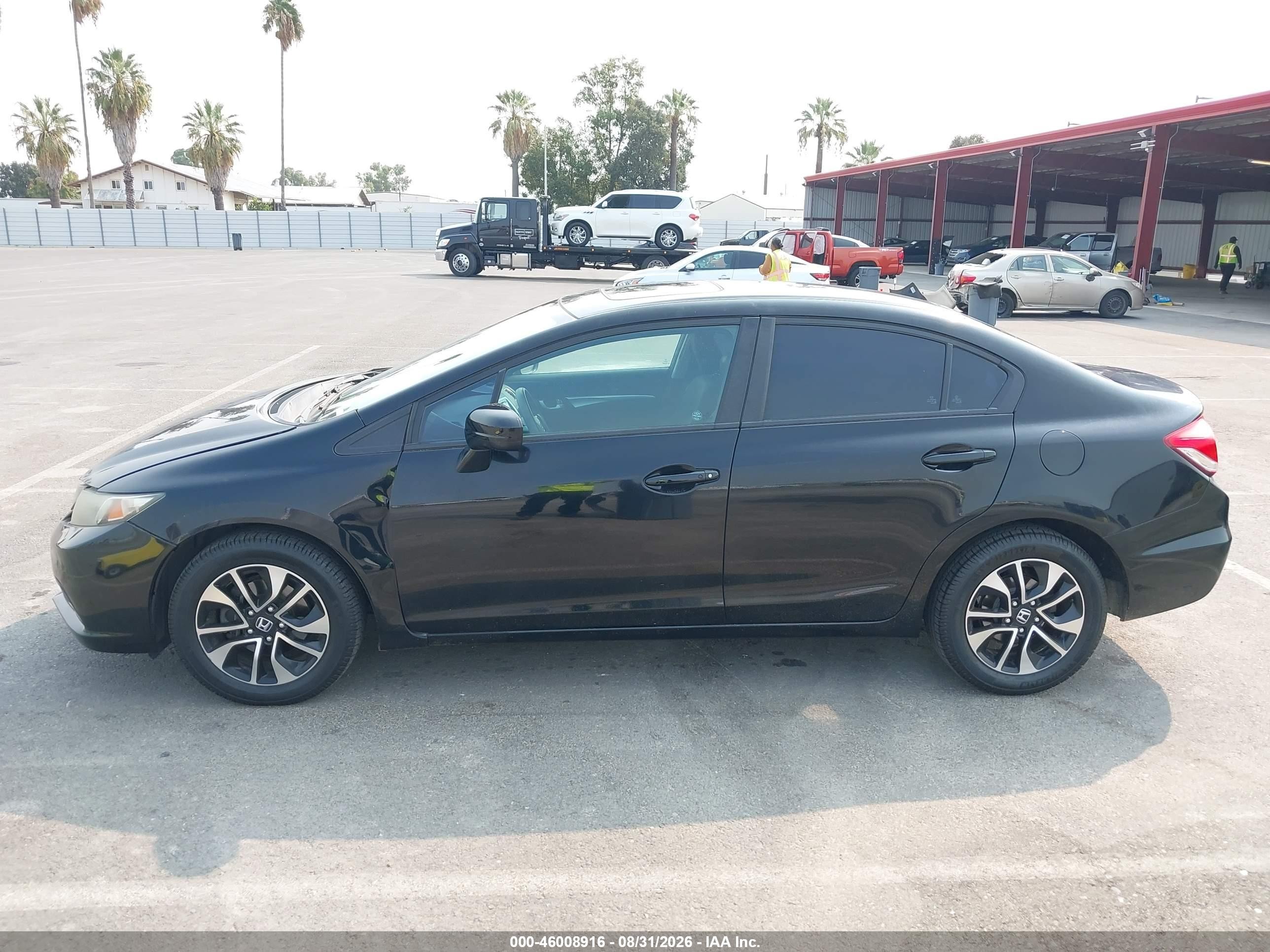 2014 Honda Civic Ex Black vin: 19XFB2F81EE260077