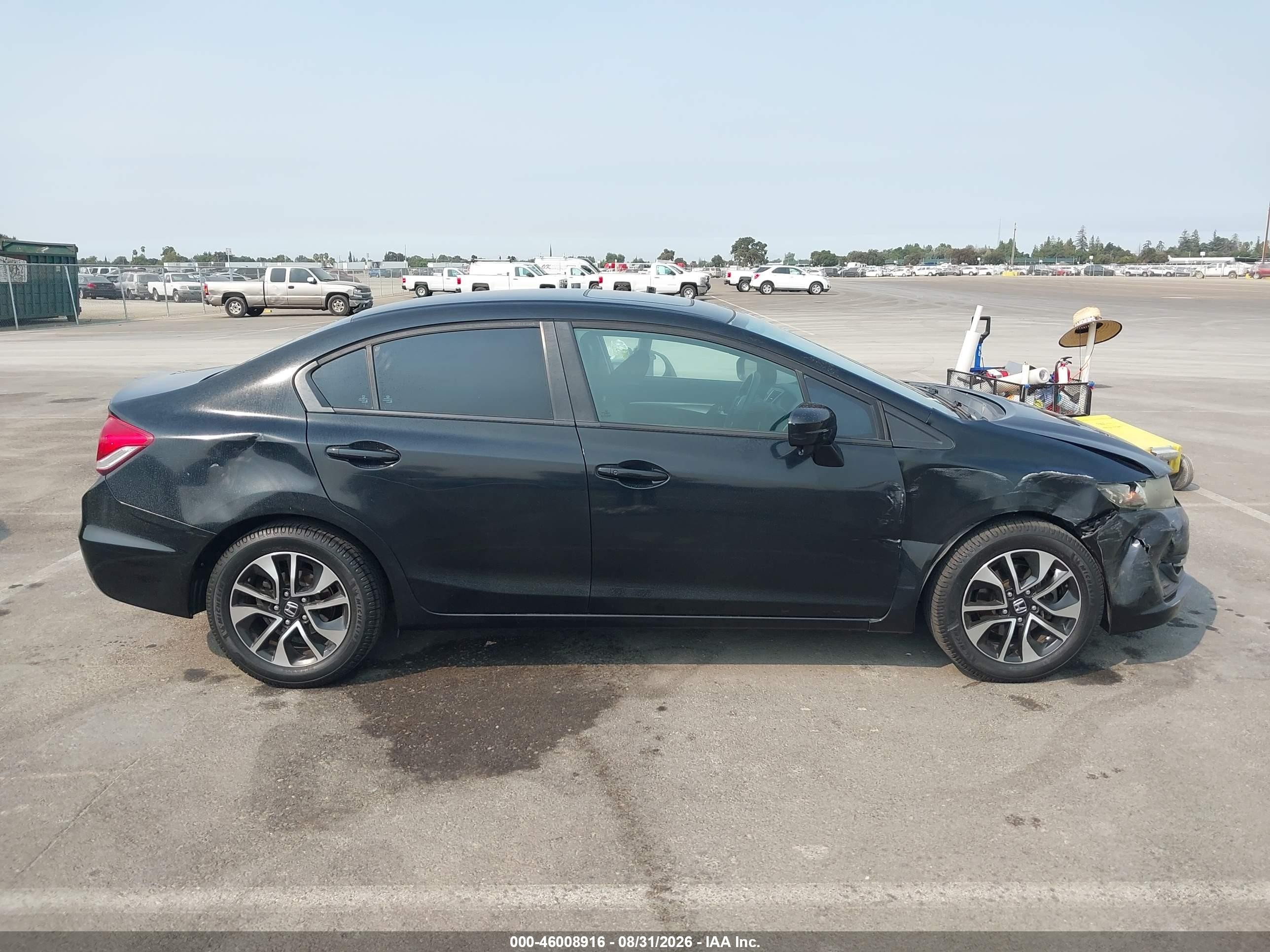 2014 Honda Civic Ex Black vin: 19XFB2F81EE260077
