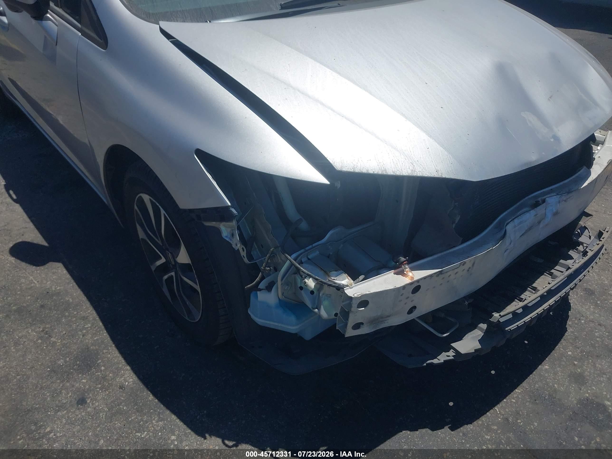 2014 Honda Civic Ex Silver vin: 19XFB2F81EE260872