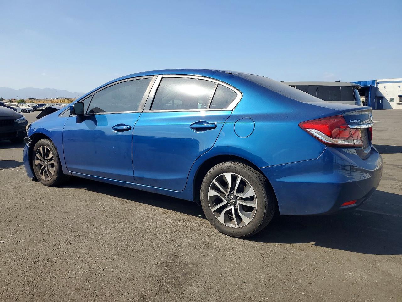 2015 Honda Civic Ex Blue vin: 19XFB2F81FE013126