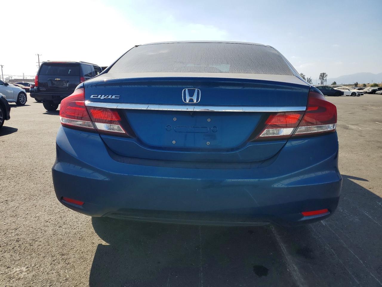 2015 Honda Civic Ex Blue vin: 19XFB2F81FE013126