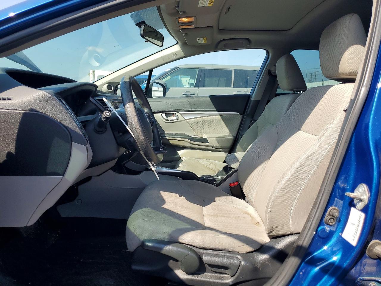 2015 Honda Civic Ex Blue vin: 19XFB2F81FE013126