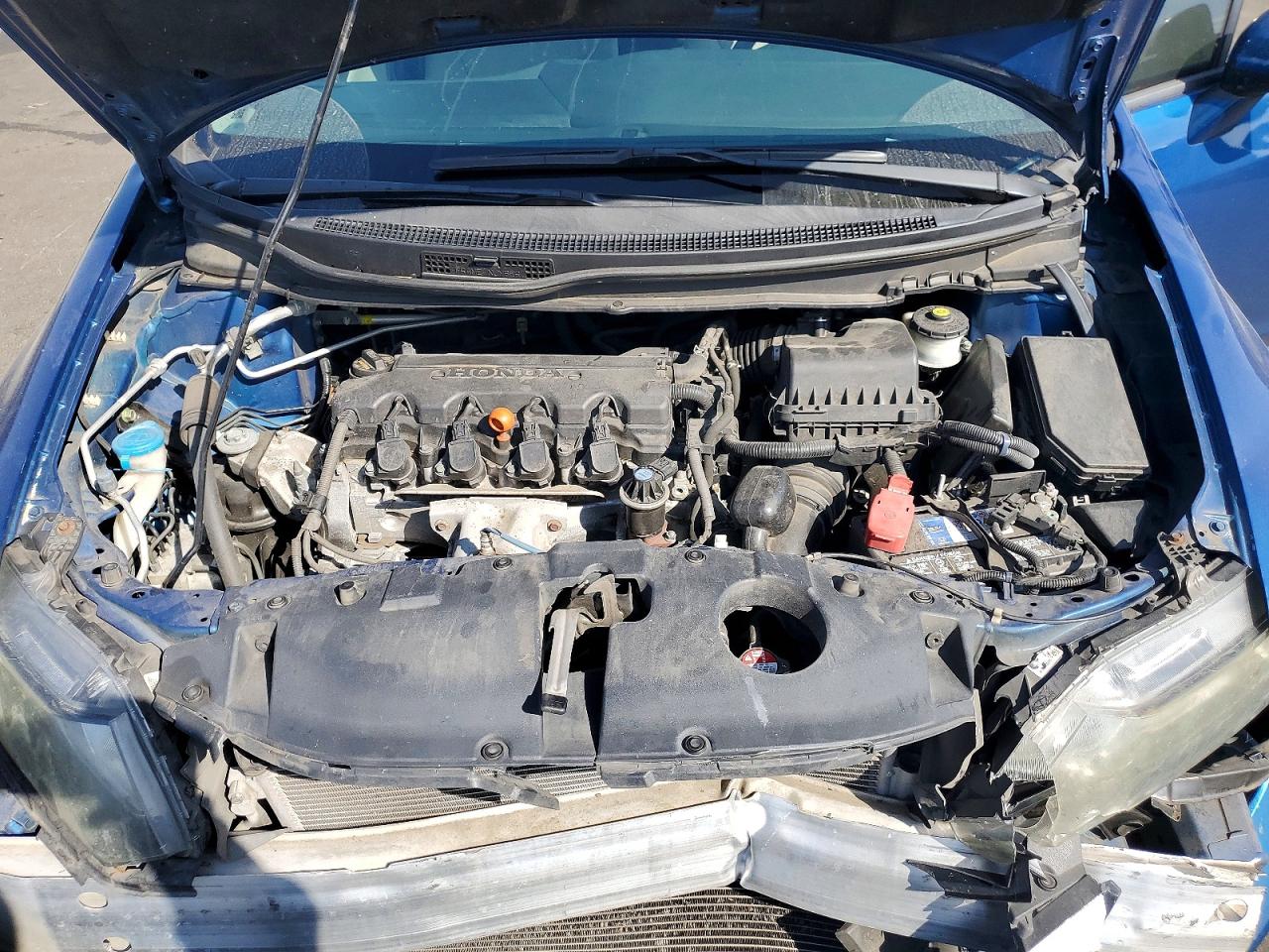 2015 Honda Civic Ex Blue vin: 19XFB2F81FE013126