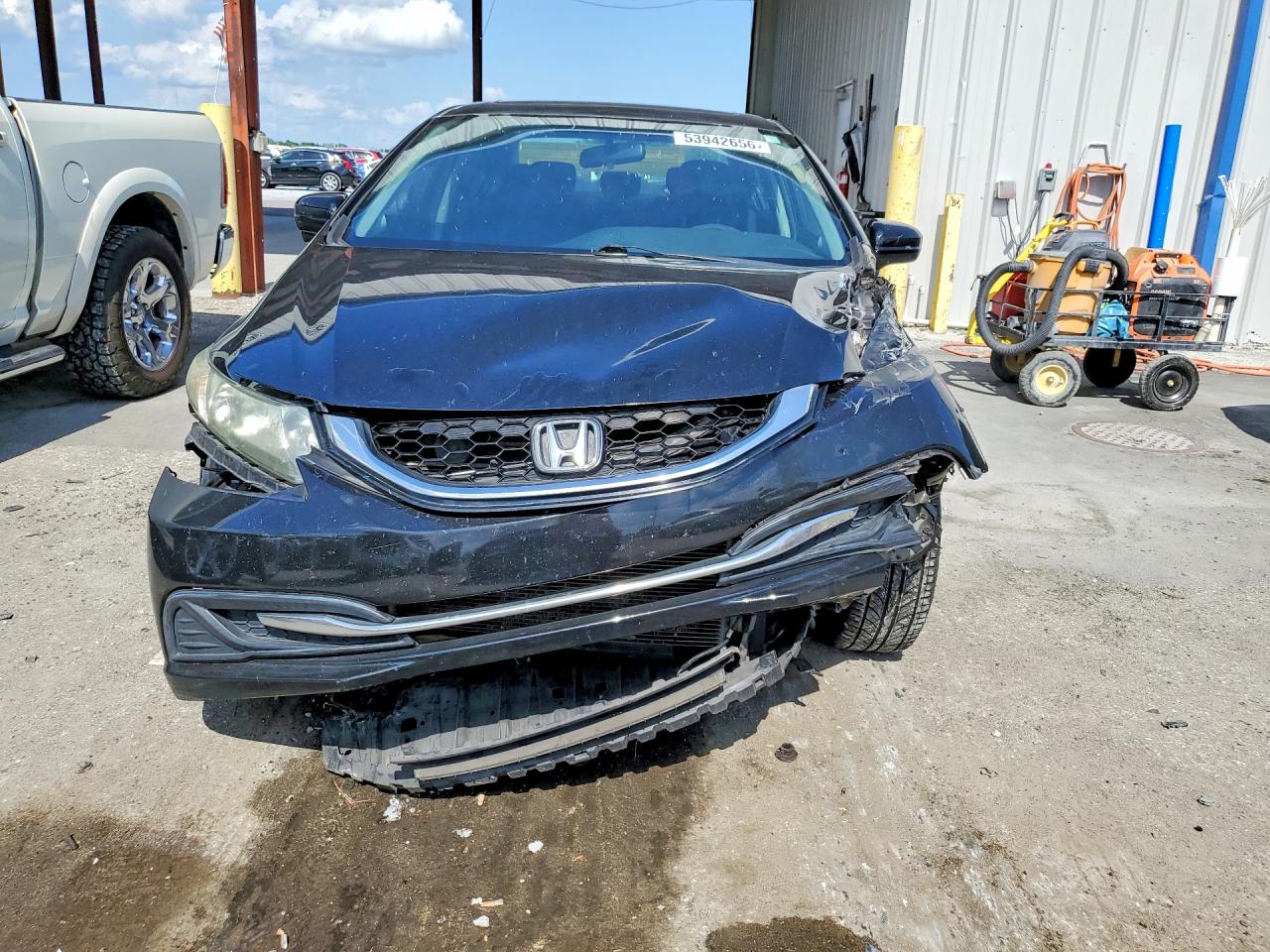 2015 Honda Civic Ex Черный vin: 19XFB2F81FE015524